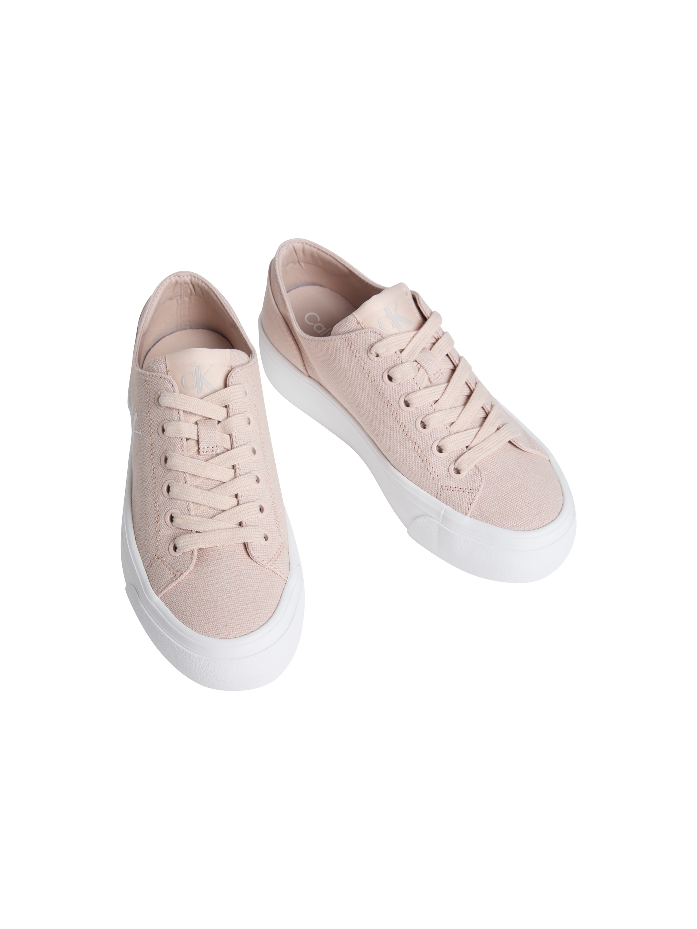 Calvin Klein Jeans Plateausneaker »VULC FLATFORM LOW CV MG«  Schnürschuh, Freizeitschuh, Halbschuh mit seitlichem Logo