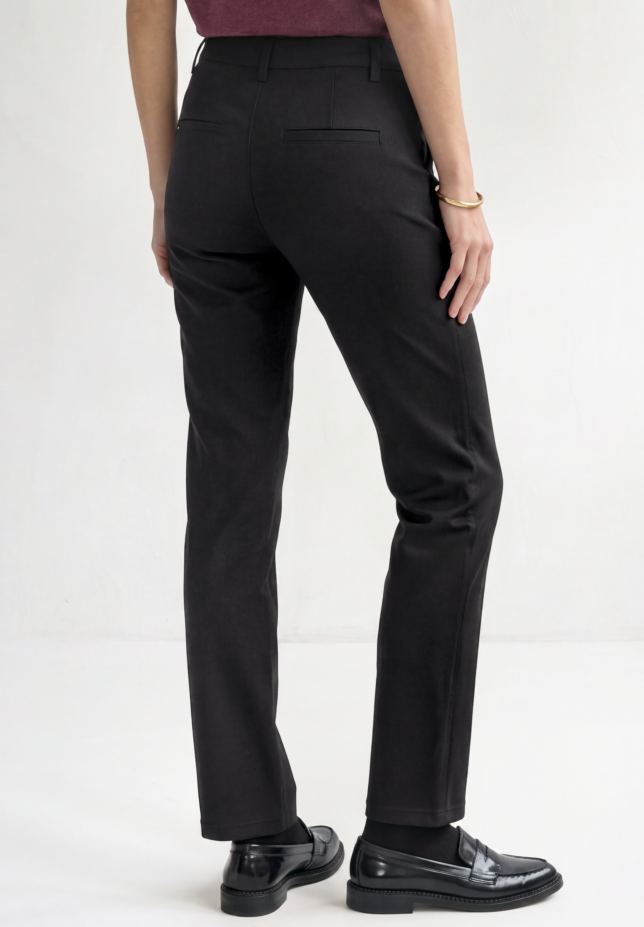 STREET ONE Stoffhose  High Waist