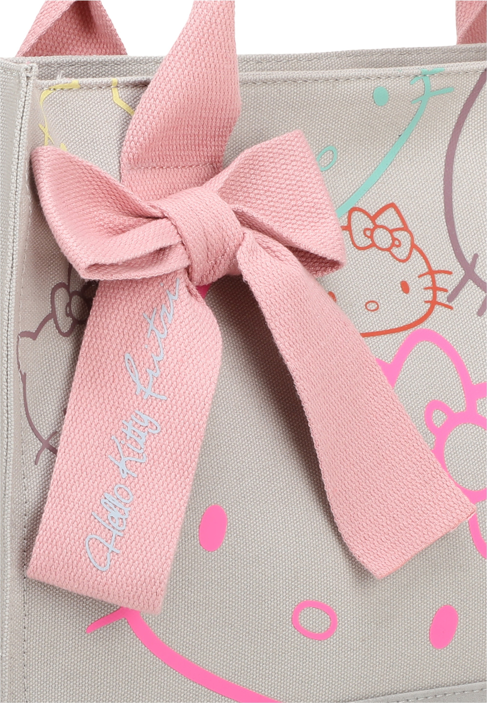 Fritzi aus Preußen Henkeltasche »Tote Bag Canvas Limited Outline«, mit Hello Kitty-Print