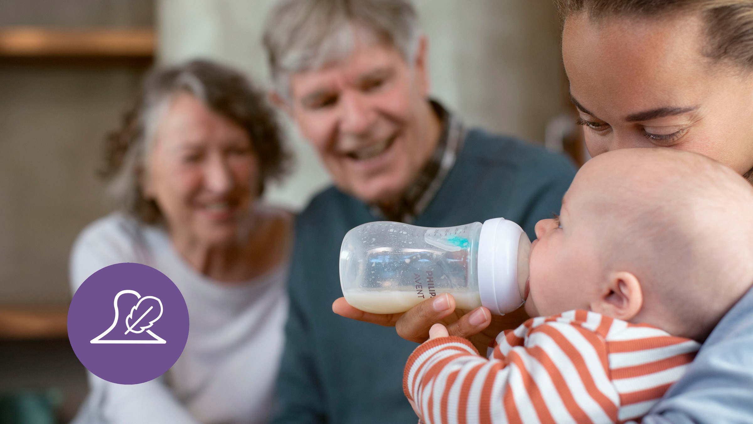 Philips AVENT Babyflasche »Natural Response SCY673/01«, mit dem AirFree Ventil, 260ml, ab dem 1. Monat