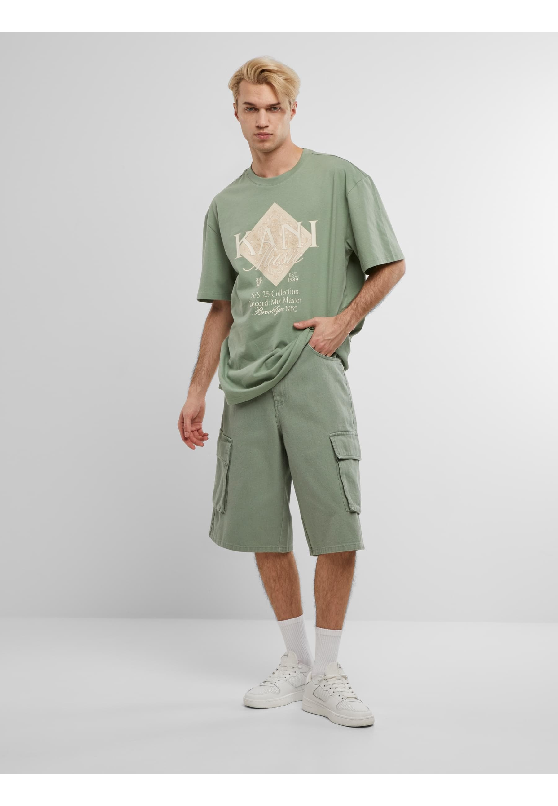 Karl Kani Cargoshorts »Karl Kani Og Baggy Twill Shorts«, (1 tlg.)