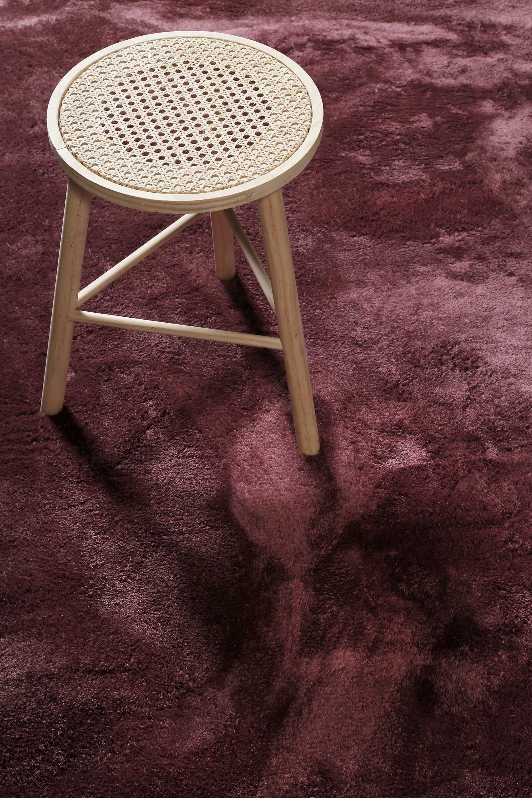 Homie Living Teppich »Sienna«, quadratisch, 20 mm Höhe, Hochflor, Microfaser, uni, weich & kuschelig, Wohnzimmer, Schlafzimmer