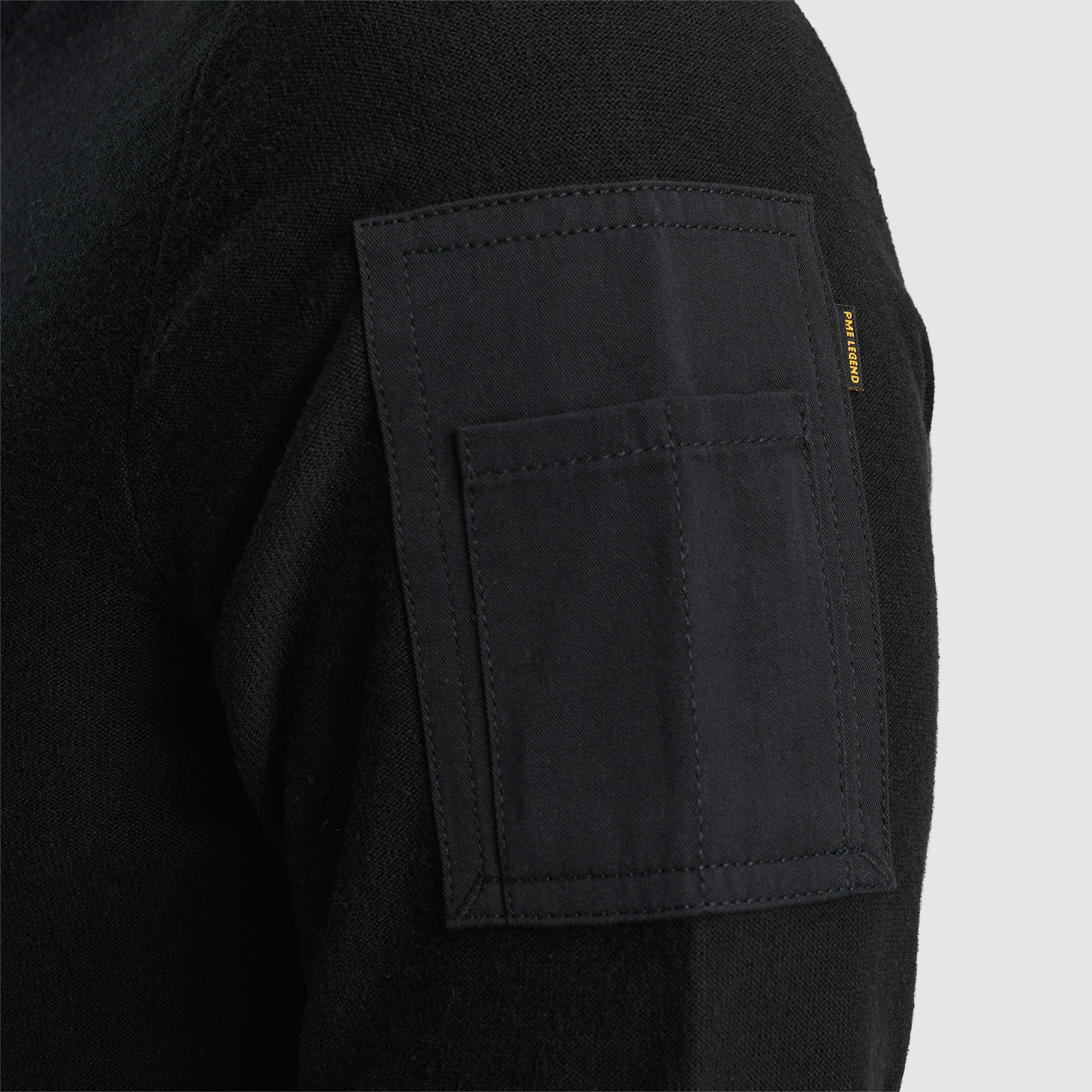 PME LEGEND Rundhalspullover »American classic Buckley knit«