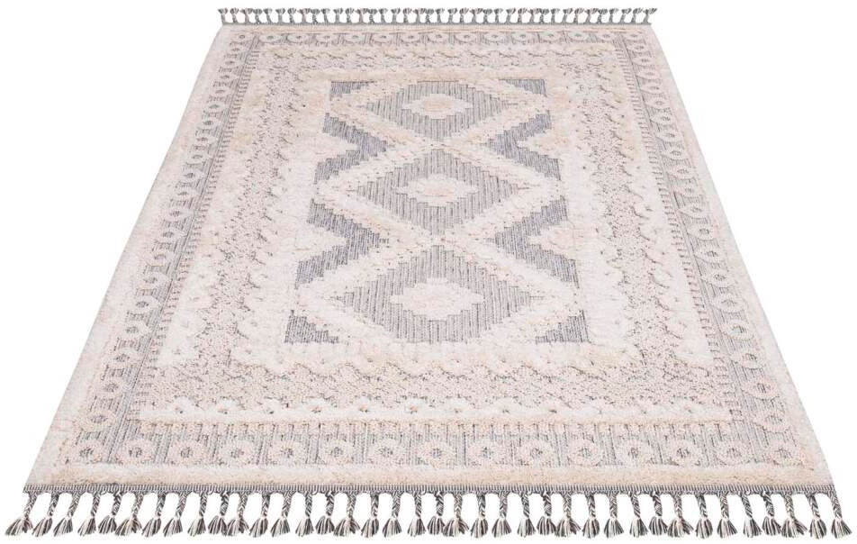 Carpet City Hochflor-Teppich "Valencia 730" rechteckig 20 mm Höhe Läufer, B günstig online kaufen