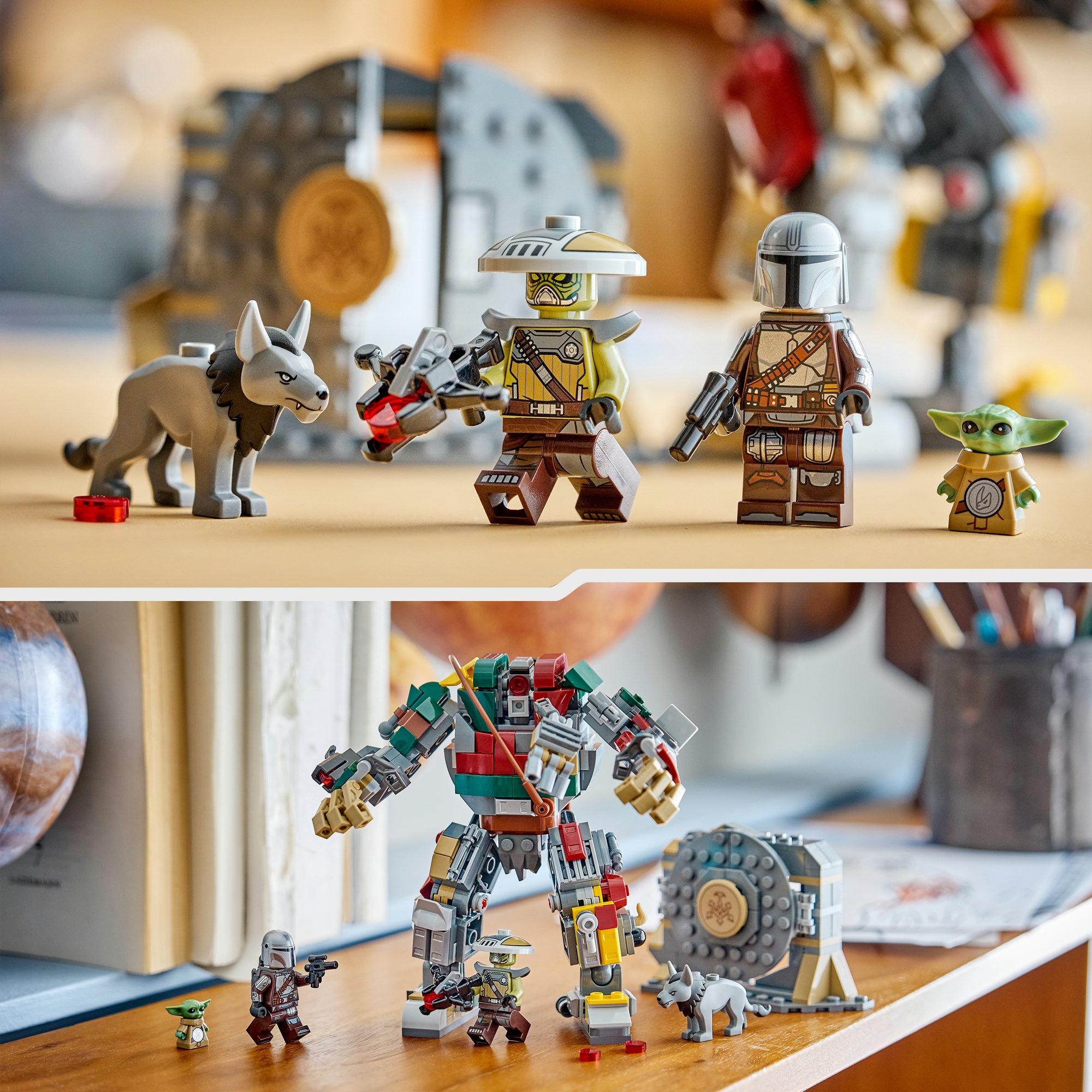LEGO® Konstruktionsspielsteine »Showdown mit dem Wächterdroiden am Huttenpalast (75451)« LEGO Star Wars; Made in Europe