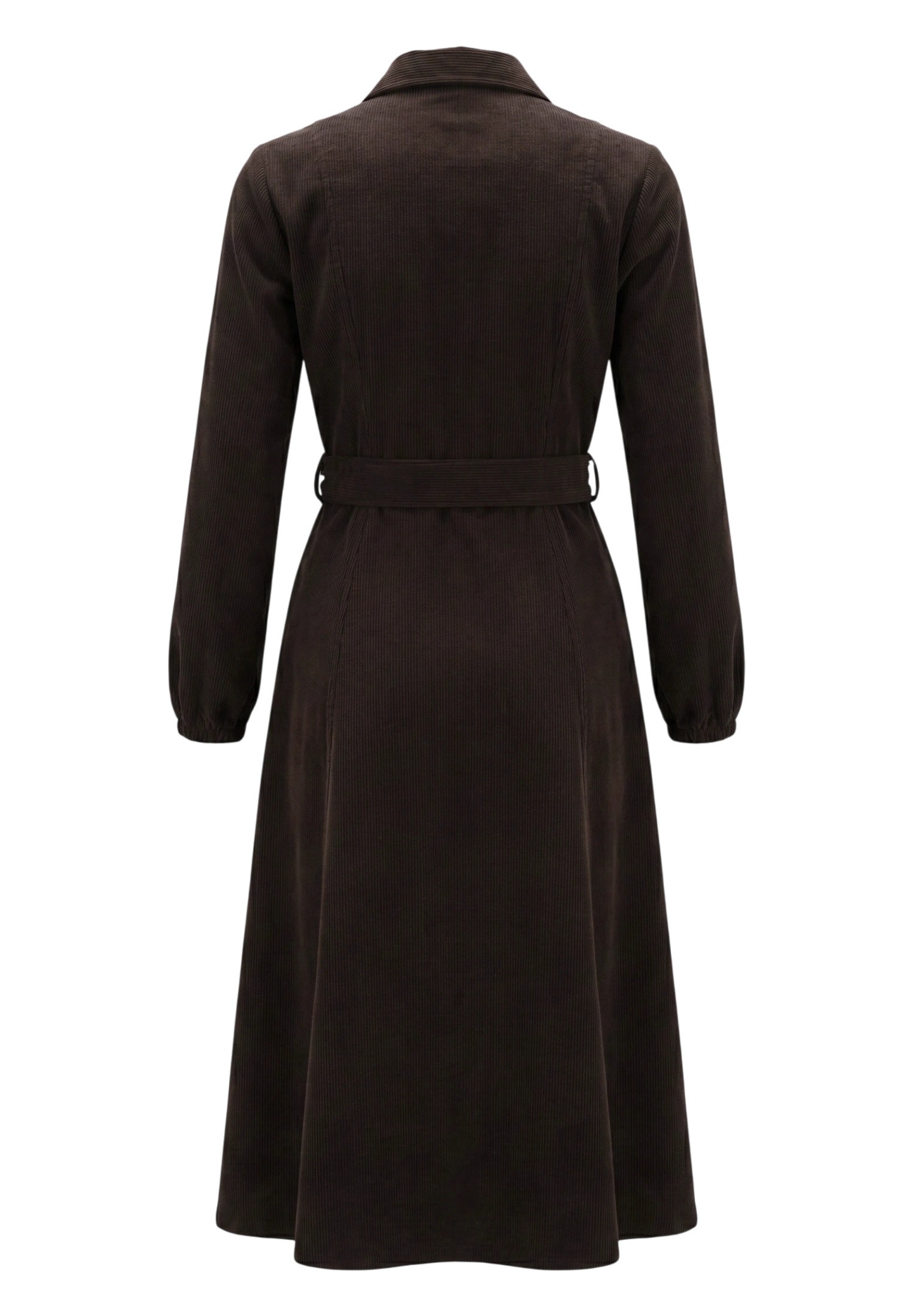 Zero Cordkleid »Damen mit Bindegürtel« aufgesetzte Taschen Material