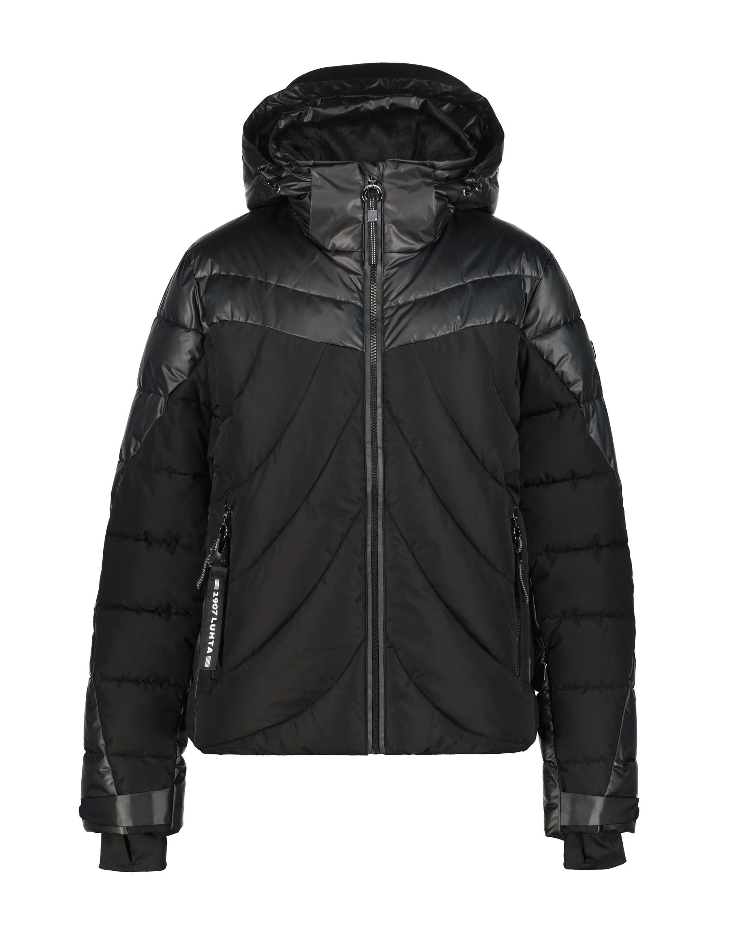 Luhta Steppjacke "D DOWNLOOK JACKE KIISTALA" mit Kapuze mit Kapuze