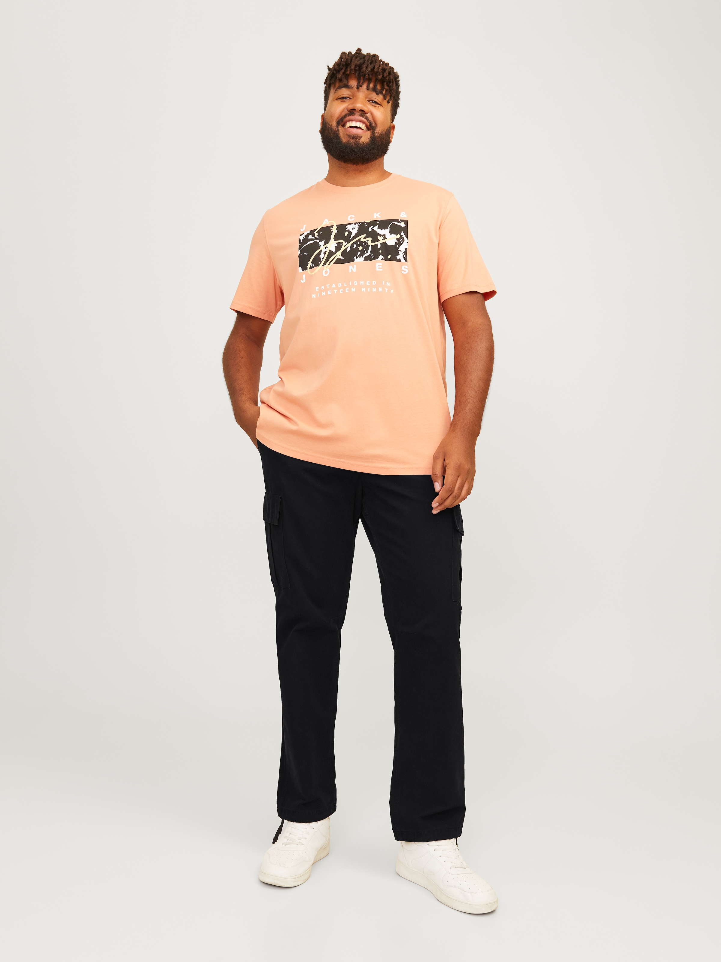 Jack & Jones PlusSize Cargohose »JPSTKANE JJBARKLEY CARGO PANT NOOS PLS«