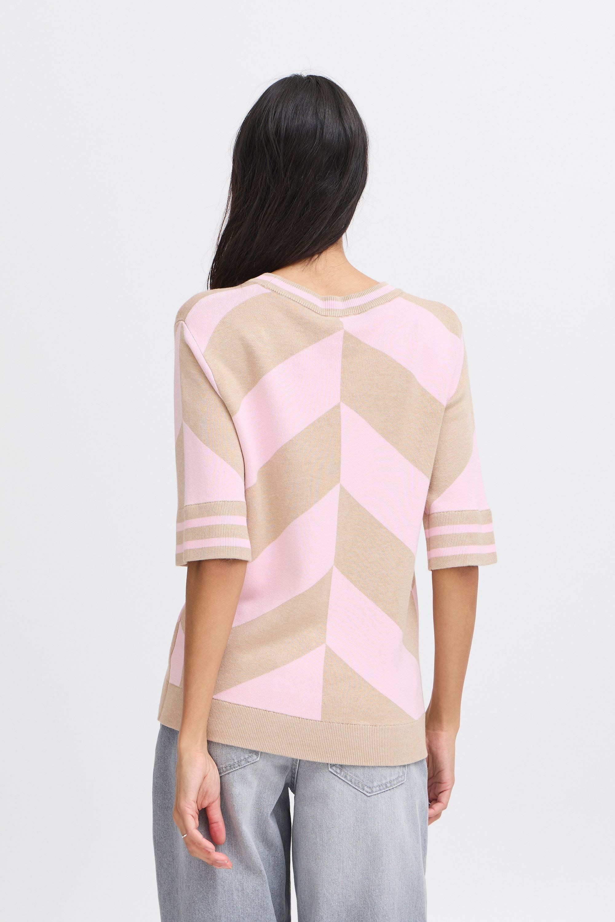 b.young Strickpullover »Strickpullover BYMMMORLA SS GEOMETRIC«