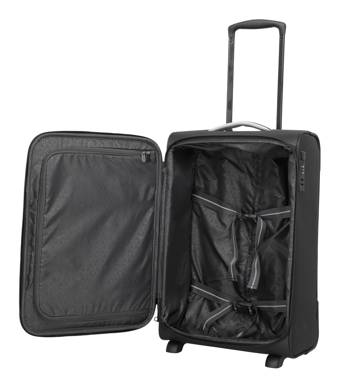 Thumbnail - travelite Handgepäck-Trolley "JETPACK Slim 2 Cabin, konzipiert für Air France, KLM & ITA" 40 l 4 Rollen Weichgepäck-Koff...