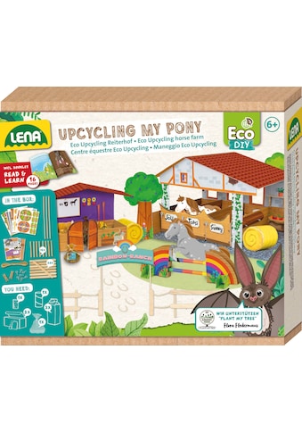 Kreativset »Bastelset Reiterhof My Pony Eco«, FSC® - schützt Wald - weltweit