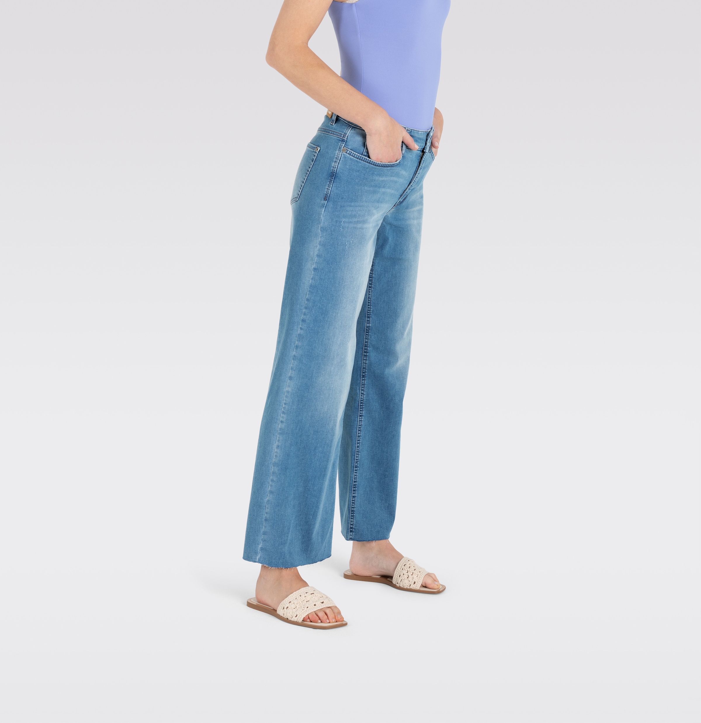 MAC Weite Jeans »WIDE«, im Five-Pocket Style