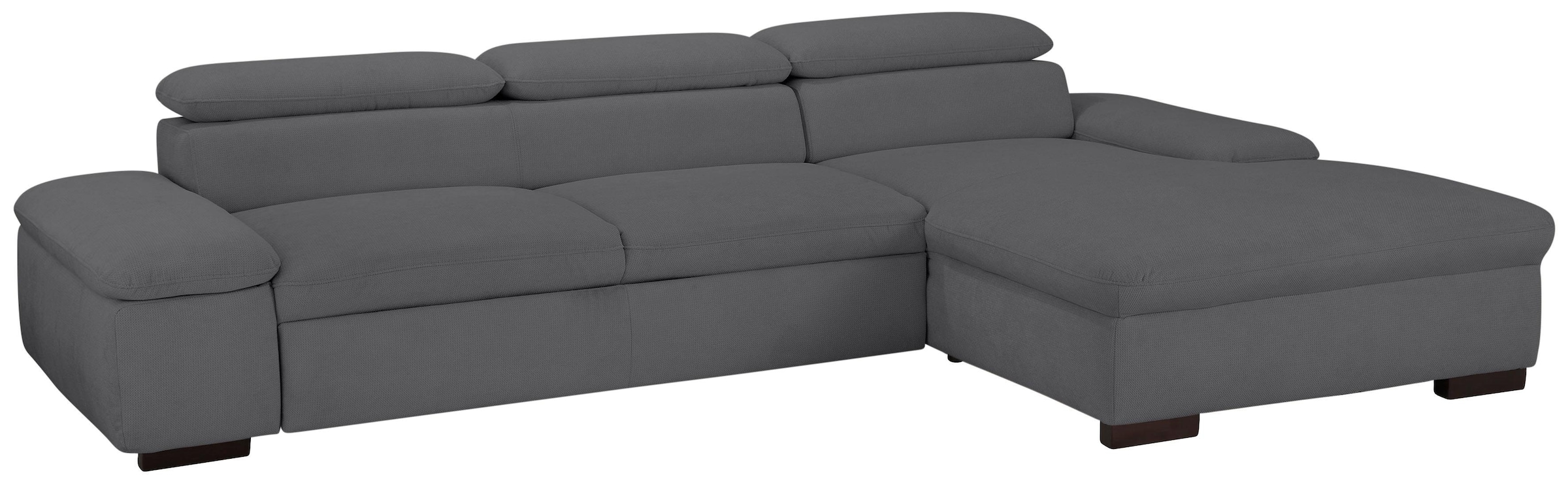 Home affaire Ecksofa »Alberto L-Form«, mit Kopfteilverstellung, wahlweise mit Bettfunktion