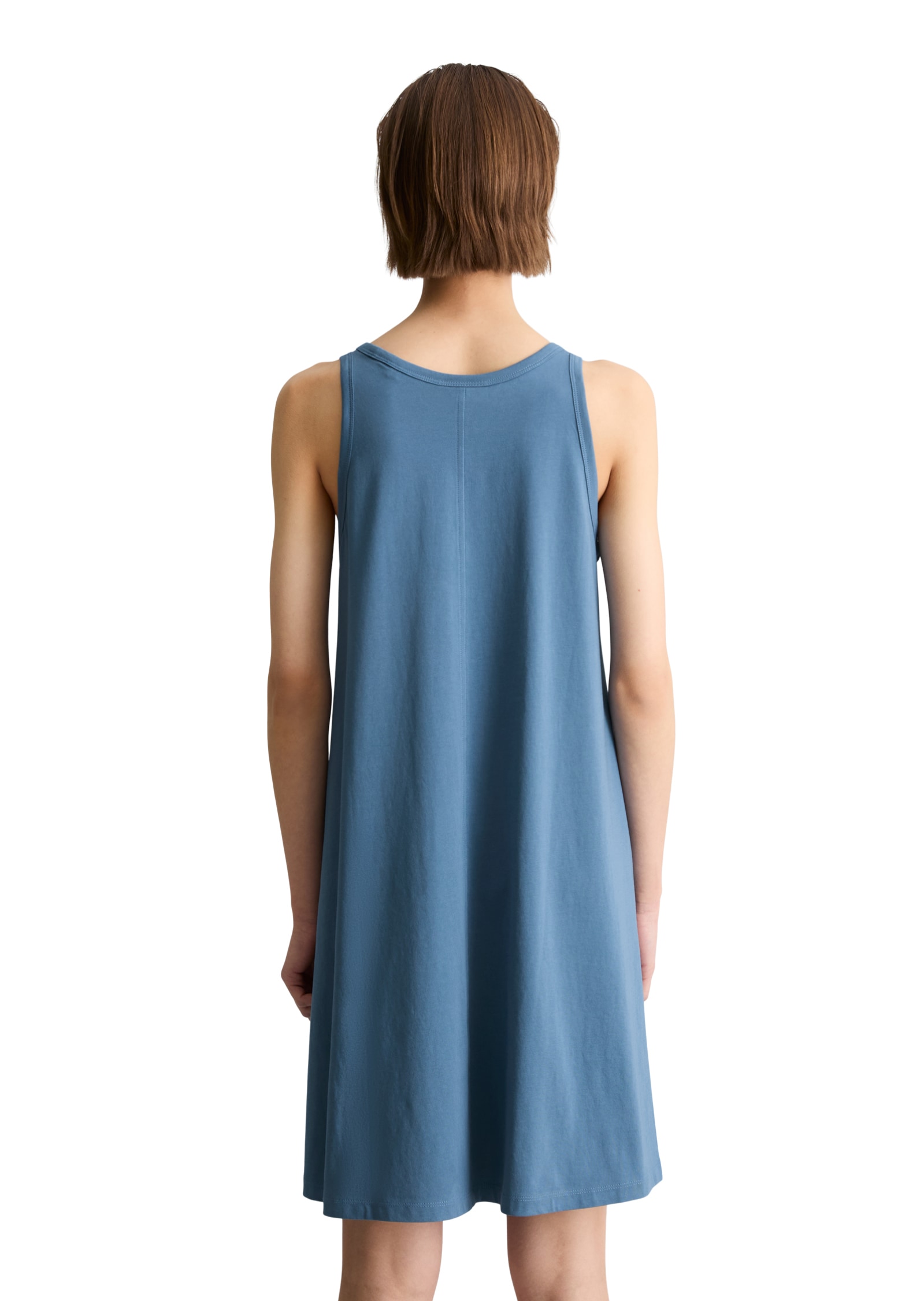 Marc O'Polo DENIM Jerseykleid ärmellos, A-Shape aus Organic Cotton