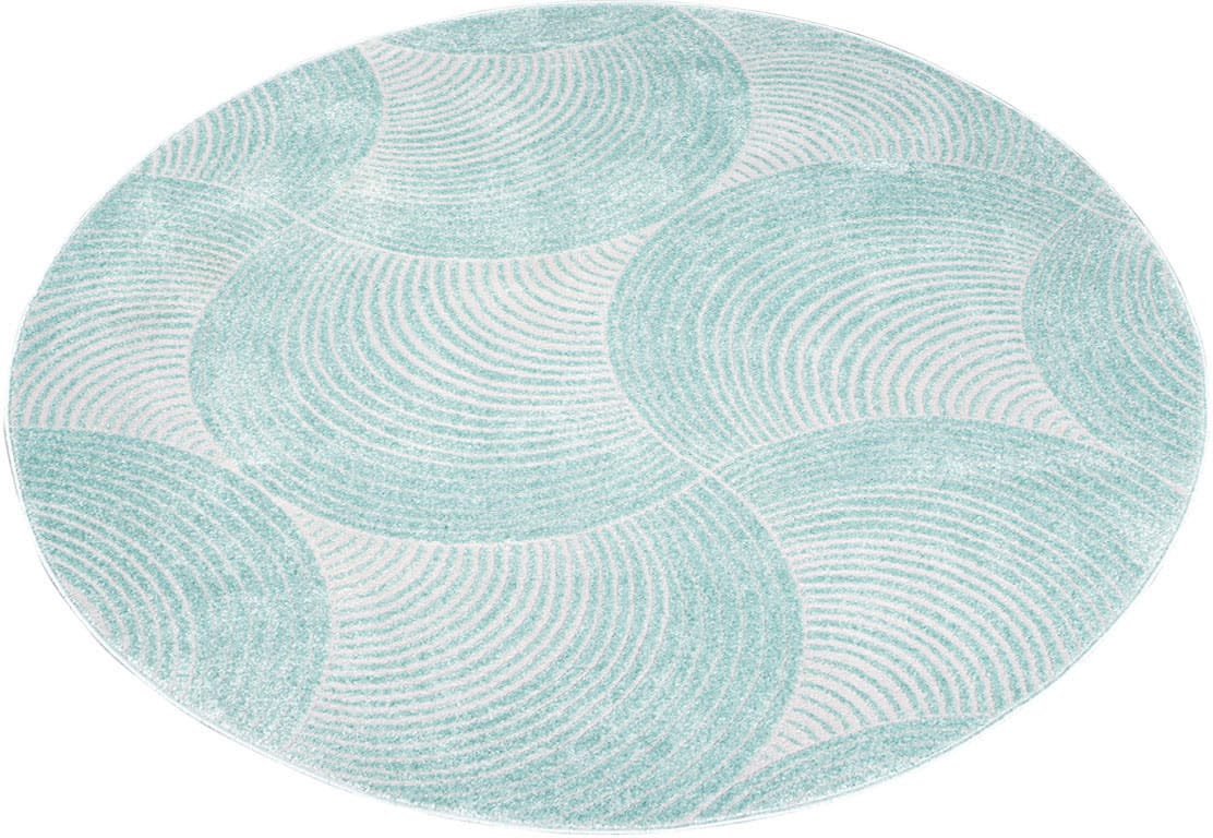 Carpet City Teppich "Friseé-Teppich FANCY 647" rechteckig 12 mm Höhe Kurzfl günstig online kaufen