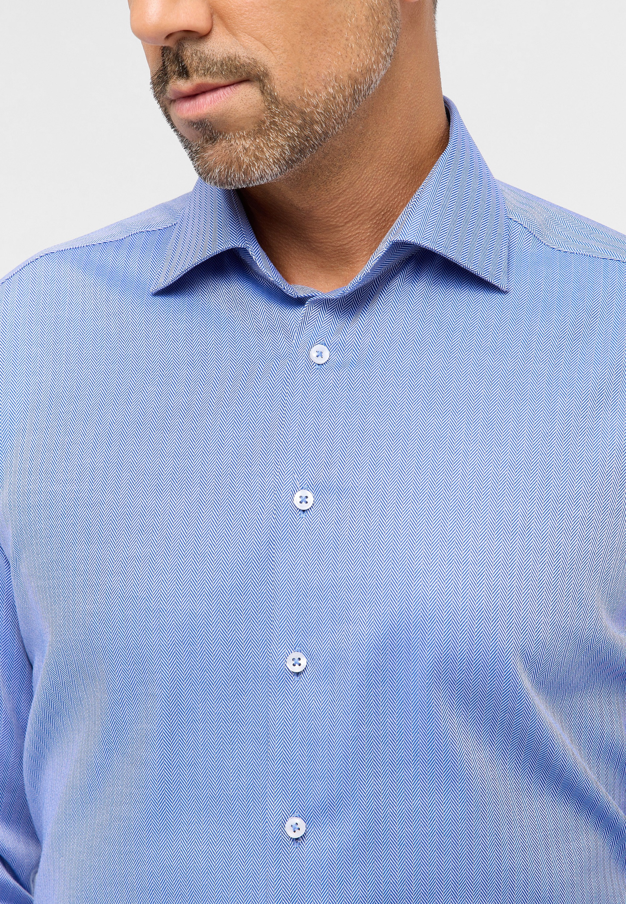 Thumbnail - Eterna Langarmhemd "MODERN FIT" NON IRON (bügelfrei)