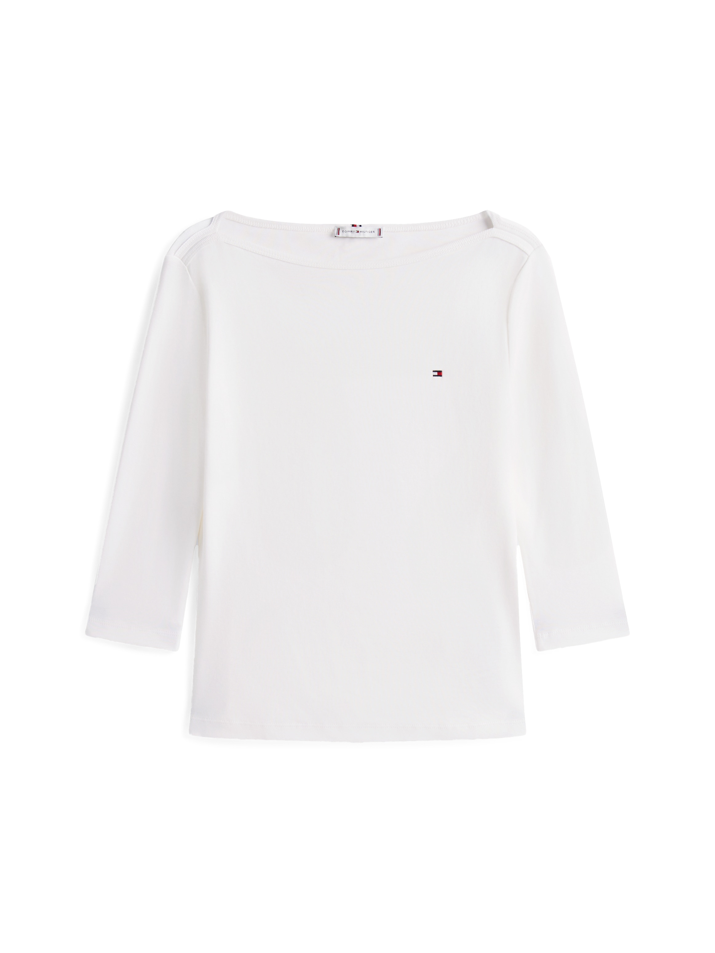 Tommy Hilfiger 3/4-Arm-Shirt »NEW CODY BOAT-NECK« Baumwolle, U-Boot-Ausschnitt, Slim Fit