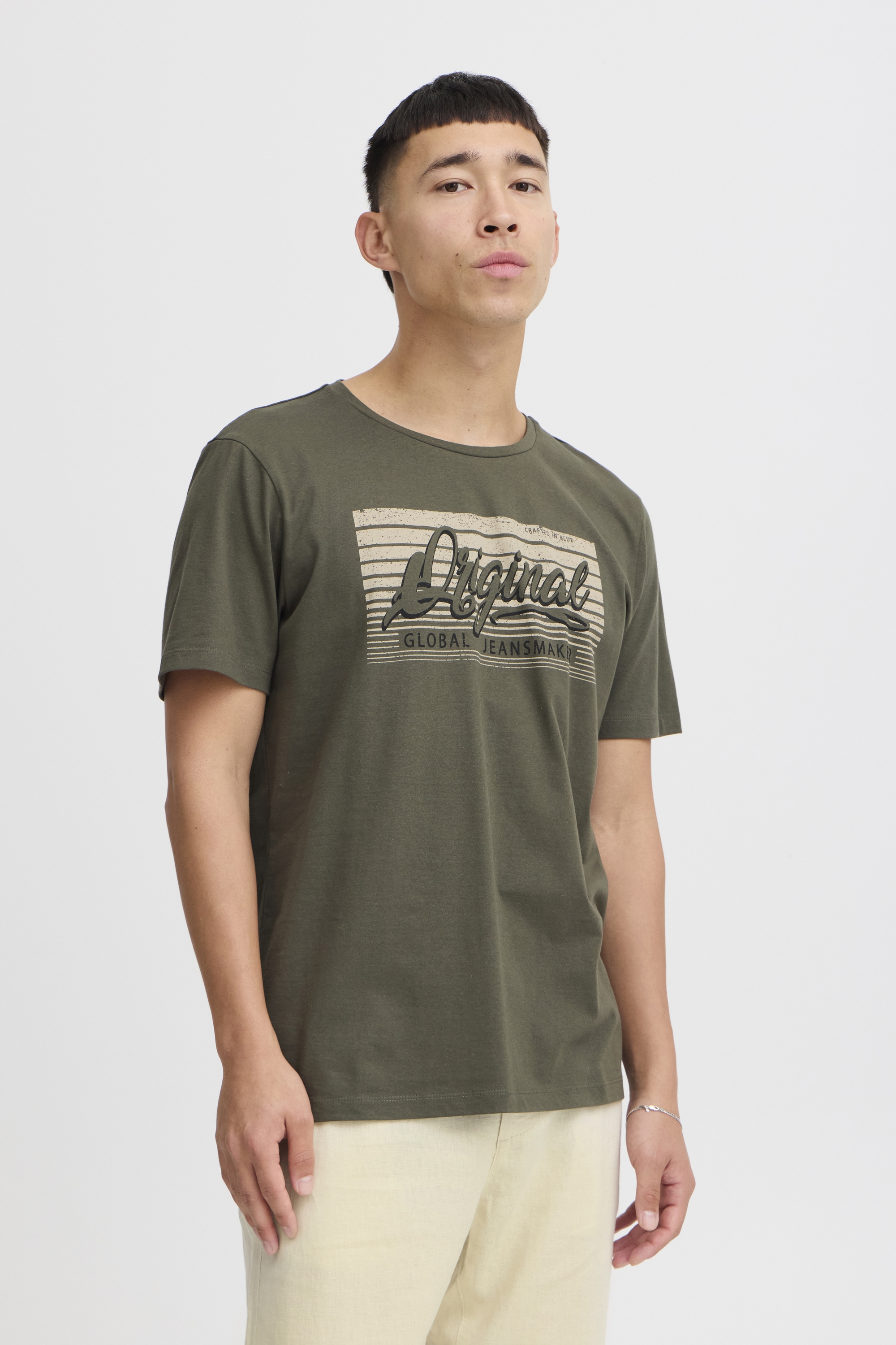 Blend T-Shirt "BHTee 3 Pack" Basic T-Shirt mit Rundhalsausschnitt günstig online kaufen