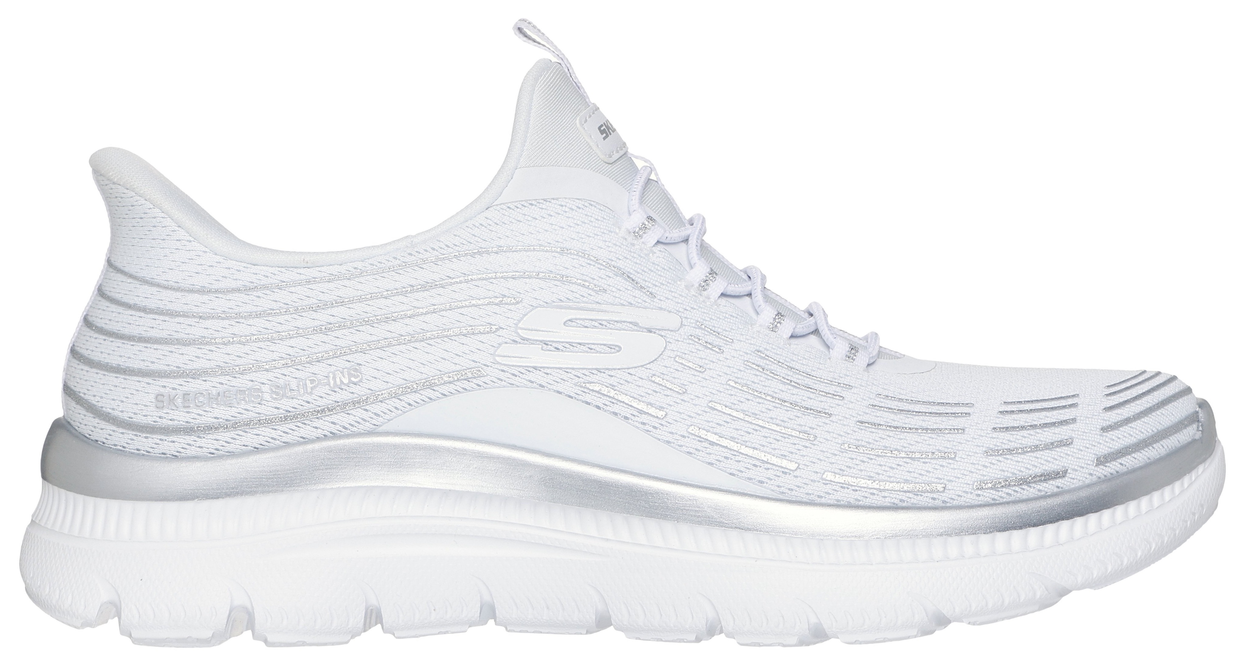 Thumbnail - Skechers Slip-On Sneaker "SUMMITS PLUS-SOFT LUSTER", Freizeitschuh, Schlupfschuh in veganer Verarbeitung