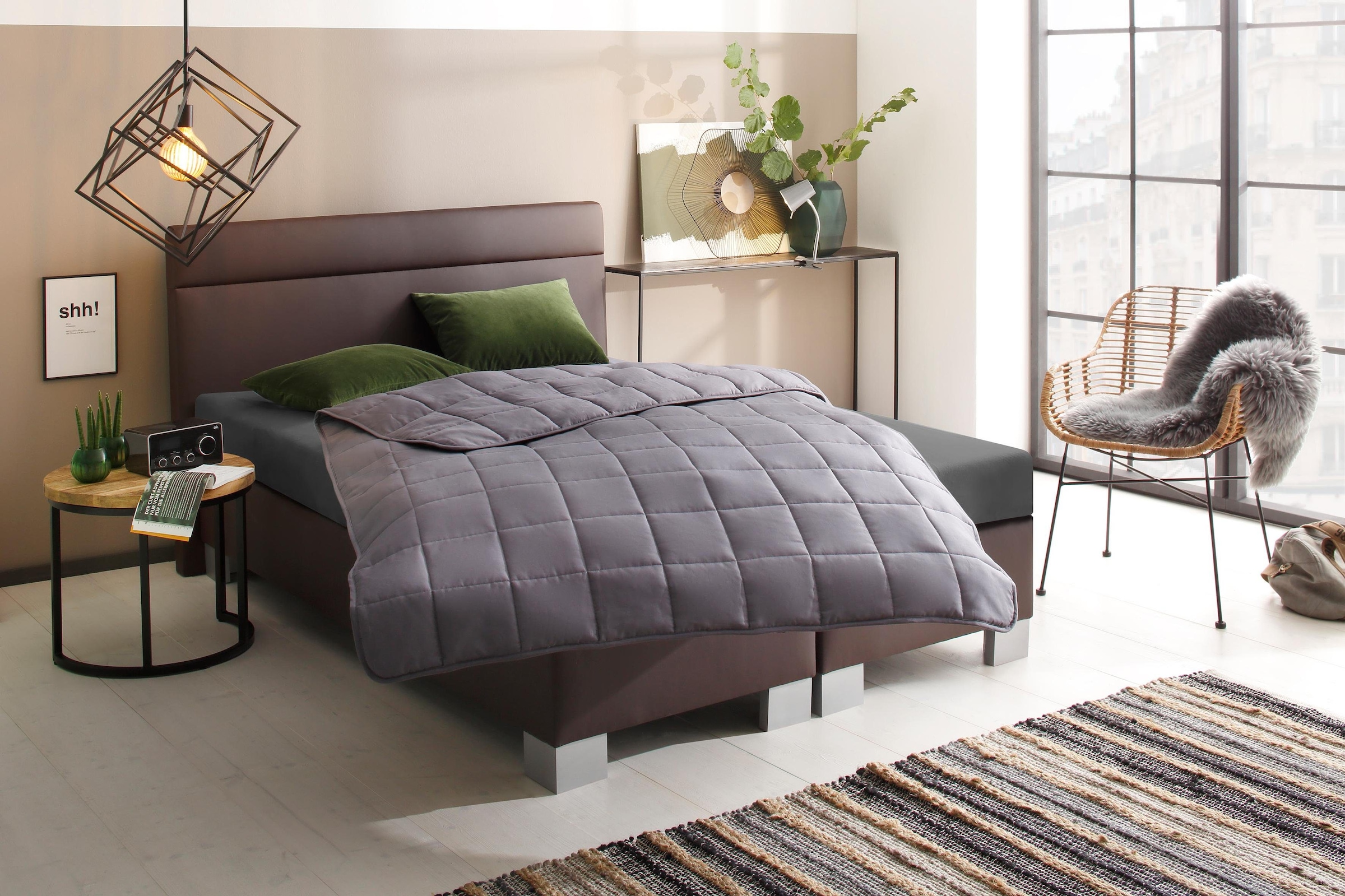 OTTO home Einziehdecke "Jayden, Bettdecke 135x200 cm" warm Füllung Polyeste günstig online kaufen