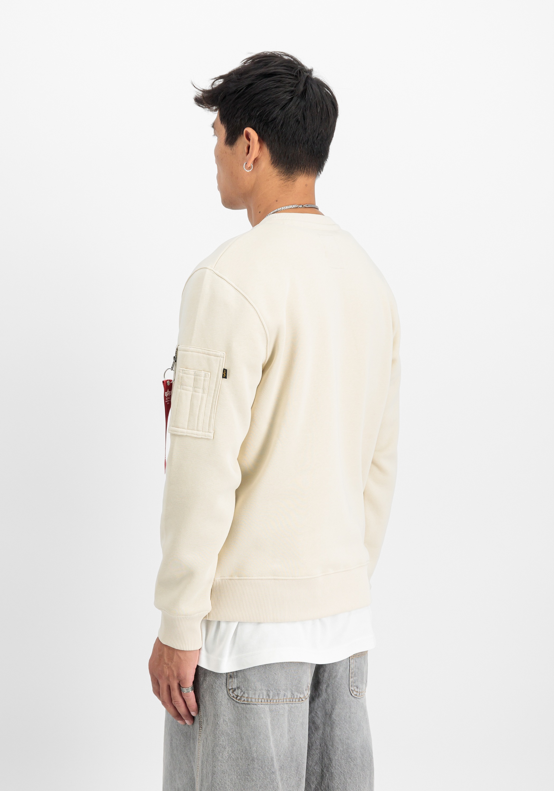 Alpha Industries Sweater "Alpha Industries Men - Sweatshirts Alpha Refl. Pr günstig online kaufen