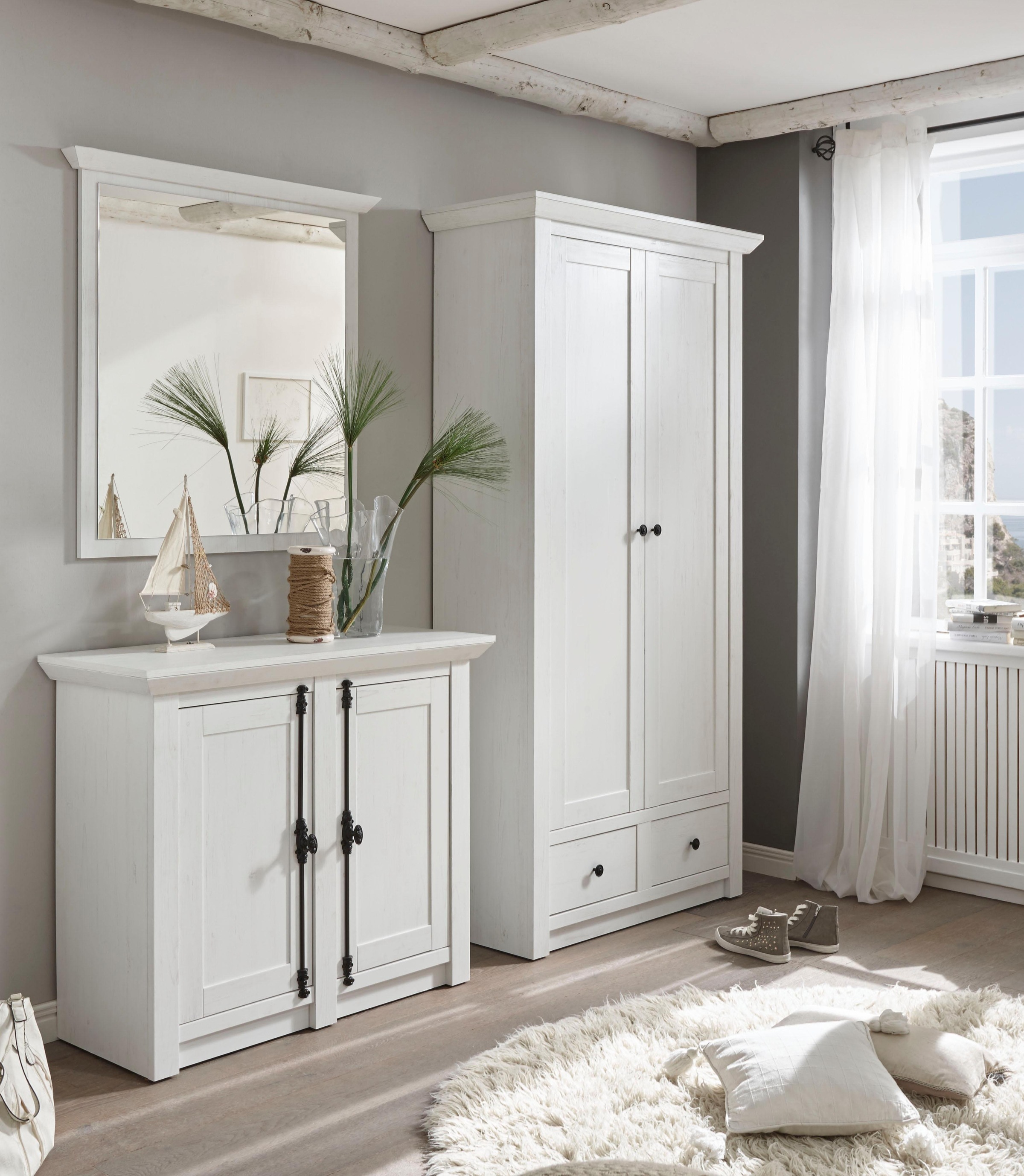 Home affaire Garderoben-Set "California" Set, 3 Stk. tlg. Set aus Garderobe günstig online kaufen