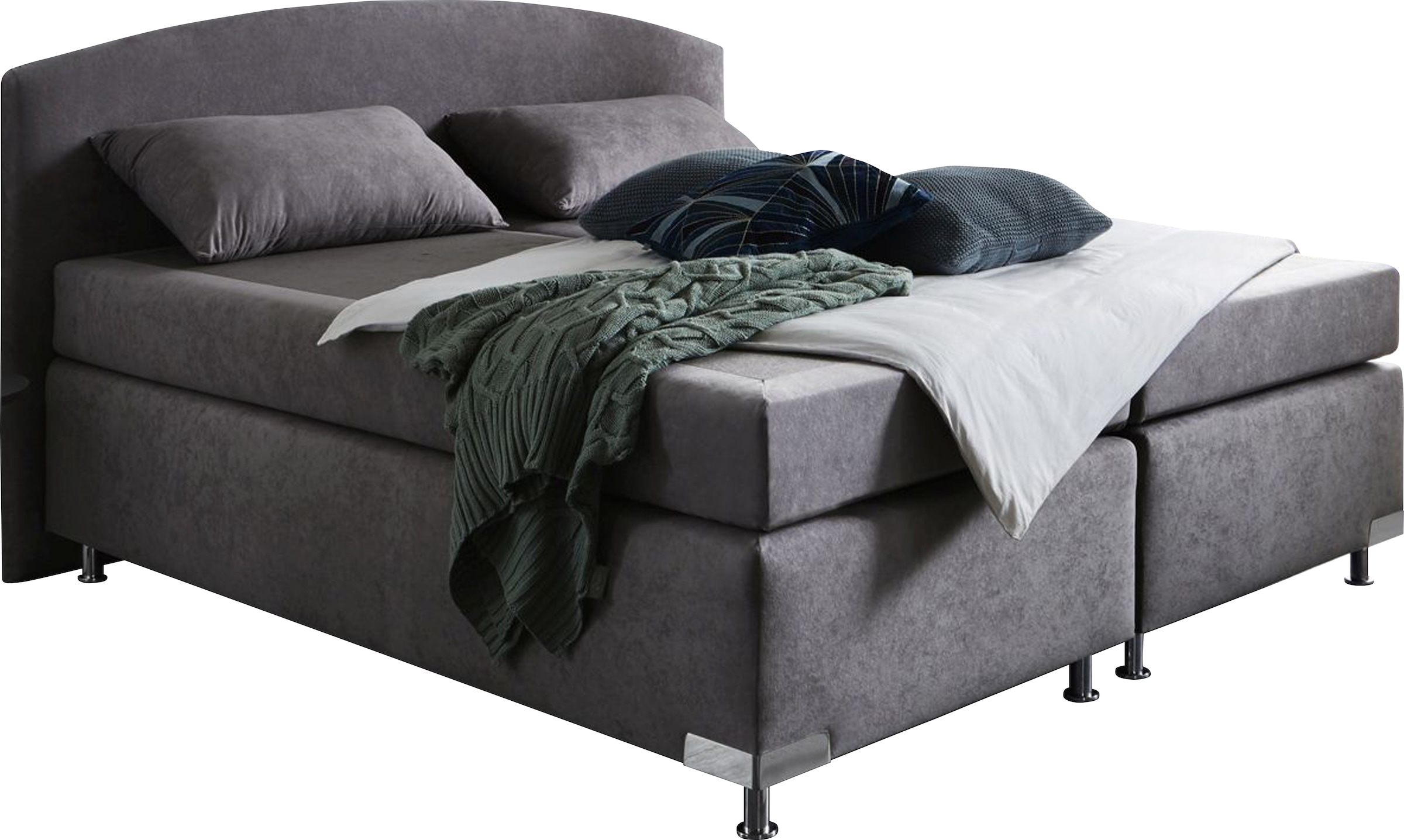 Westfalia Schlafkomfort Boxspringbett »Amsterdam«, (Optional mit Topper)