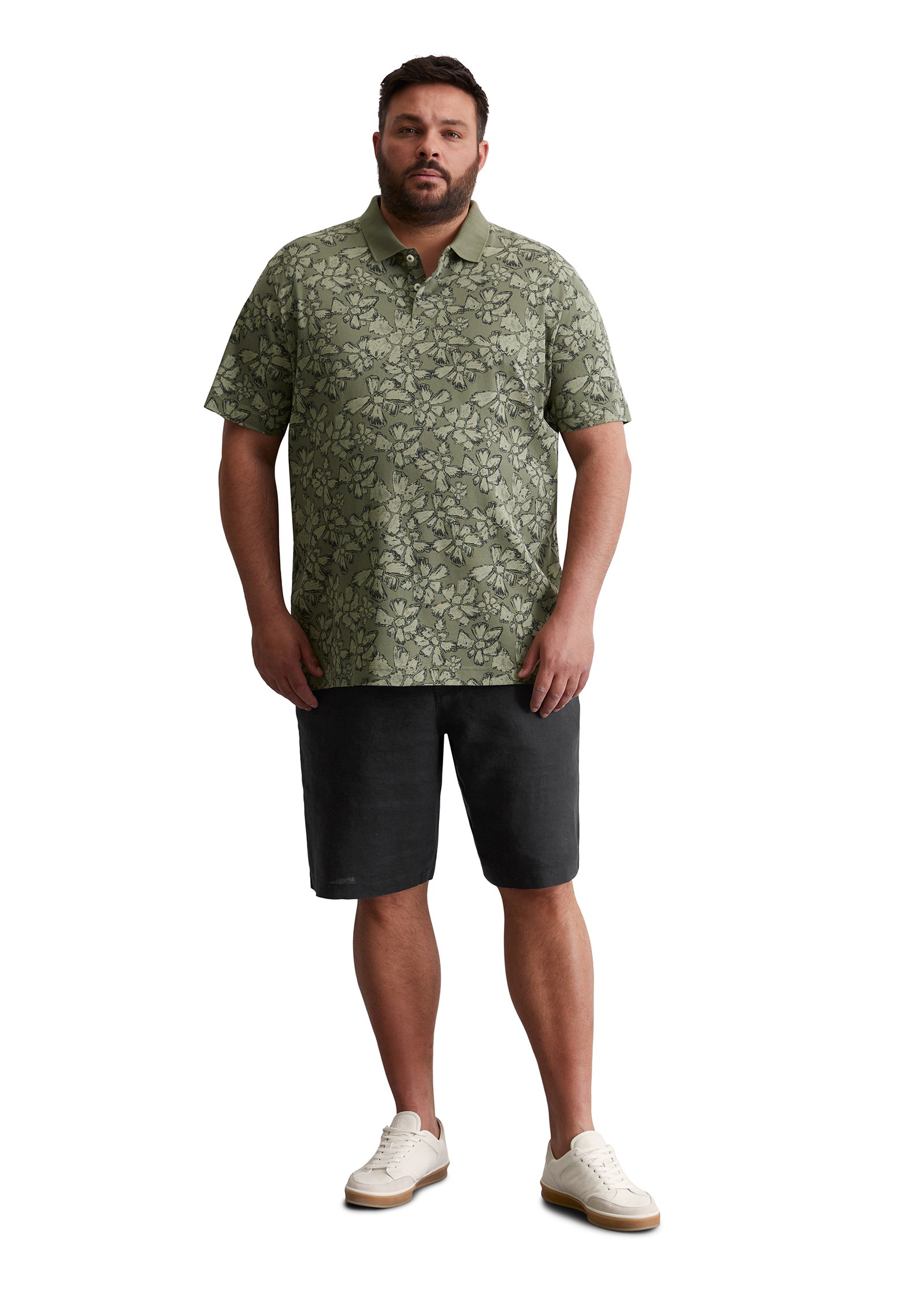 Marc O'Polo Poloshirt »aus Bio-Baumwoll-Mix«
