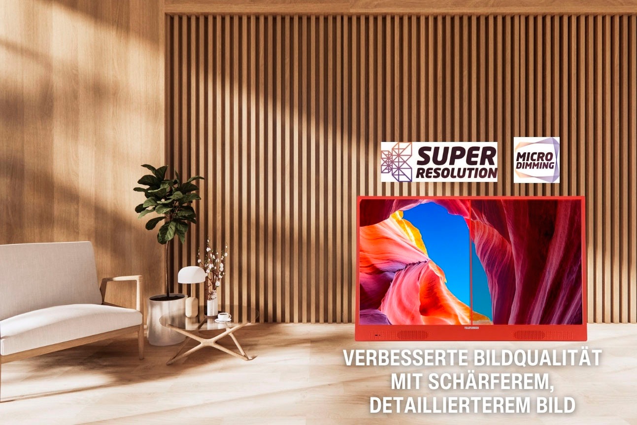 Telefunken LED-Fernseher »mobiler Akku-TV PL32OI«, HD ready, Smart-TV
