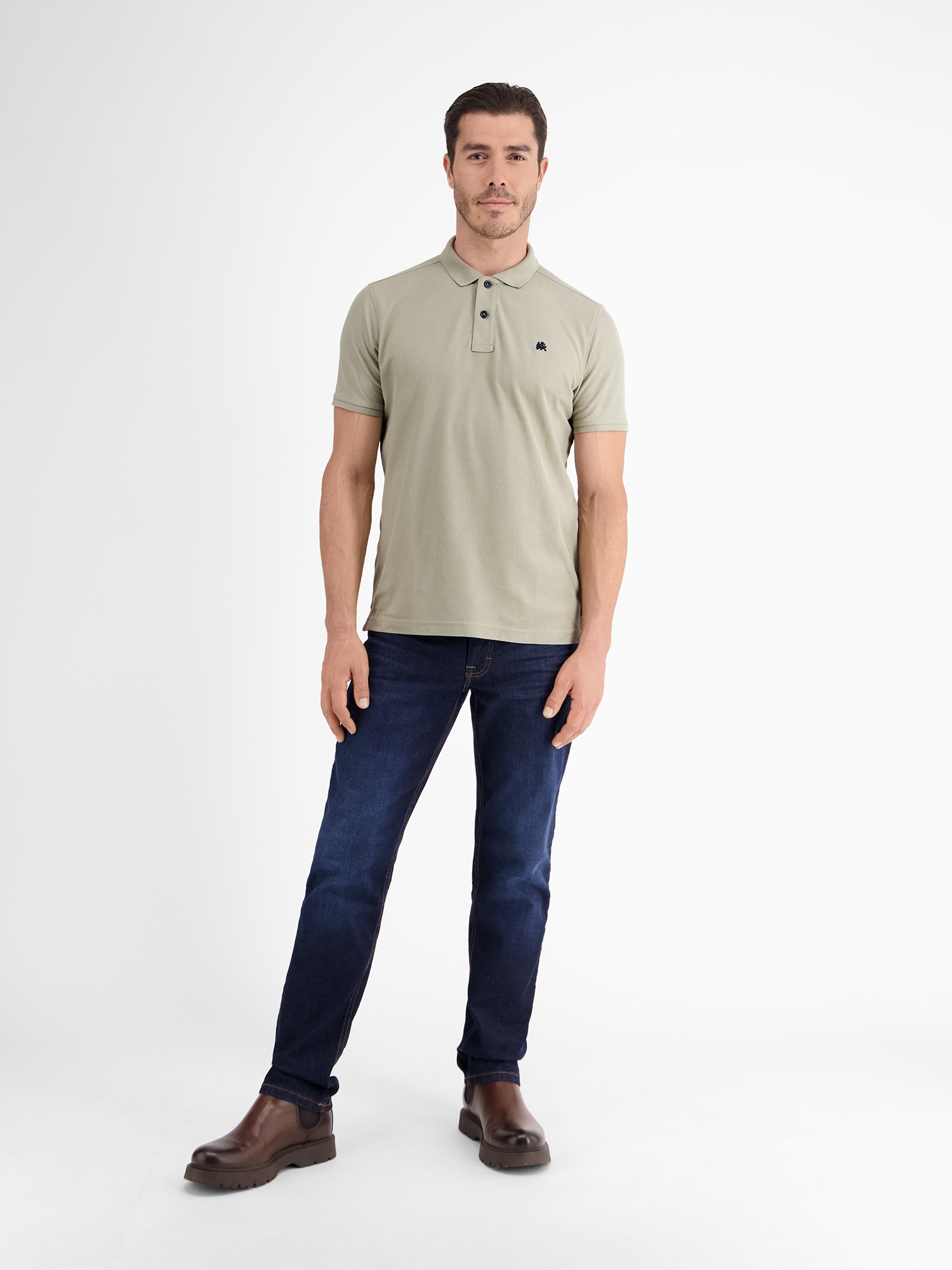LERROS Poloshirt Men Soft Stone XXL 3