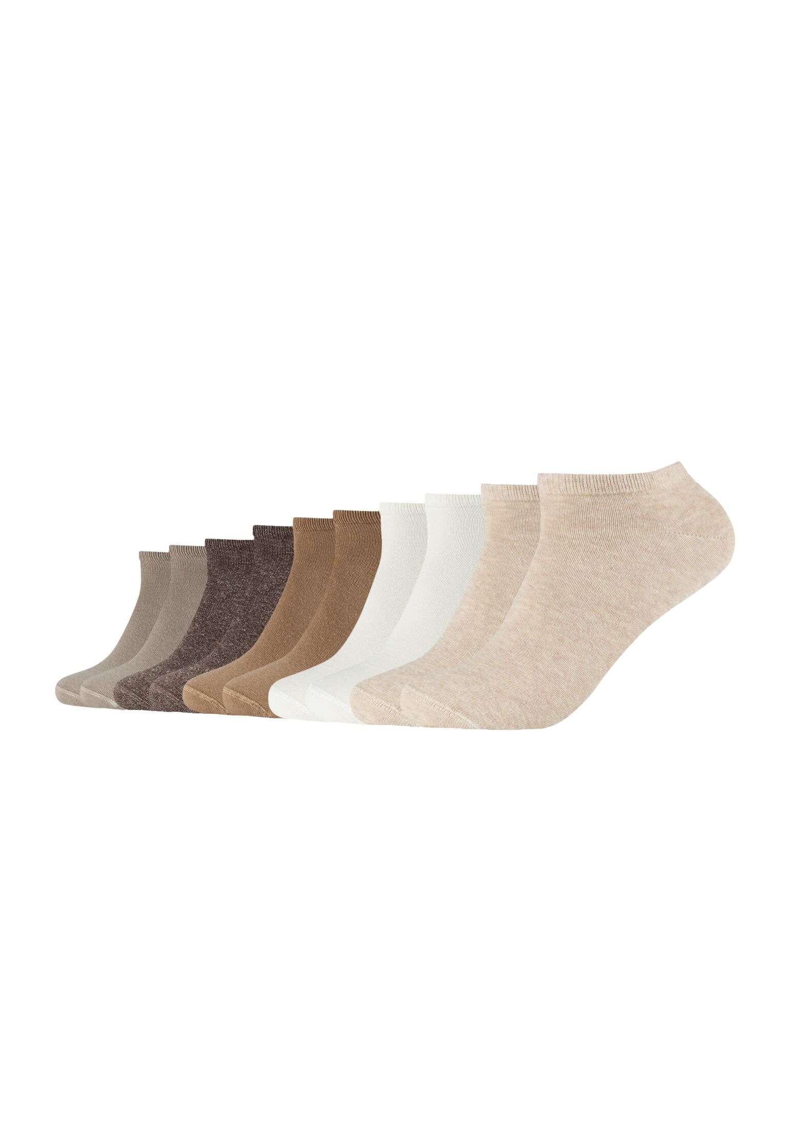 s.Oliver Sneakersocken "10er Pack" Unisex Sneakersocken aus natürlicher Bau günstig online kaufen