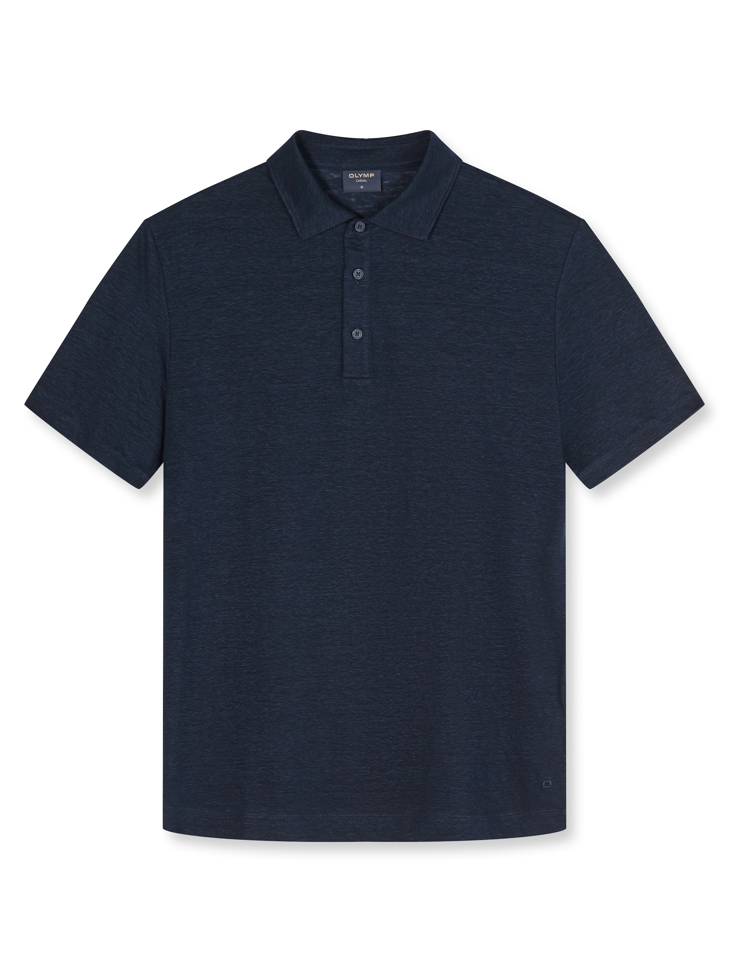 OLYMP Poloshirt aus hochwertigem Leinen, unifarben günstig online kaufen