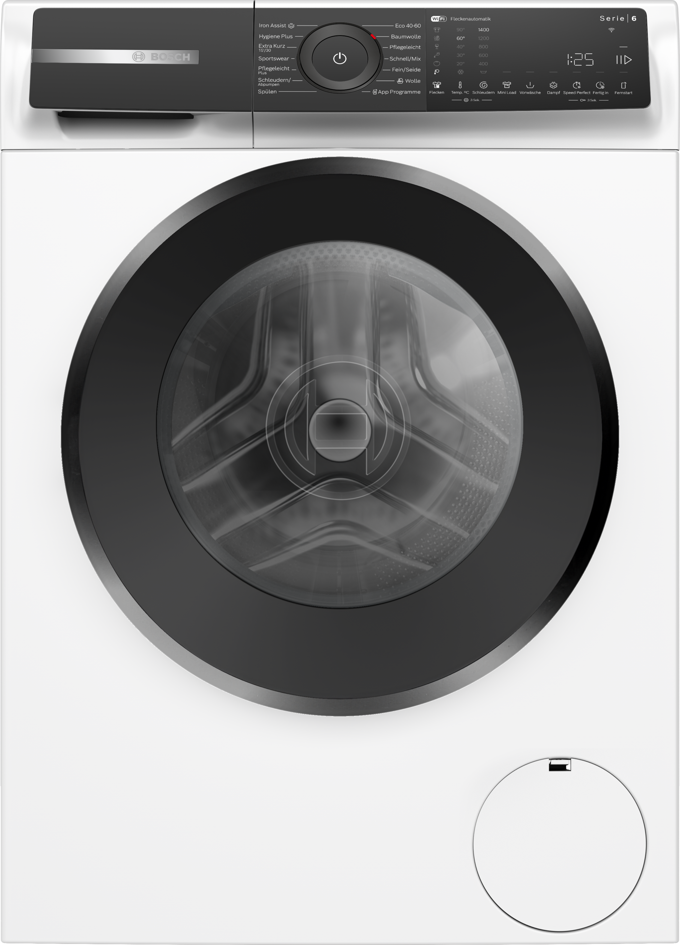 BOSCH Waschmaschine Serie 6 "WGH244M40" 9 kg 1300 U/min A-20% Energieverbra günstig online kaufen