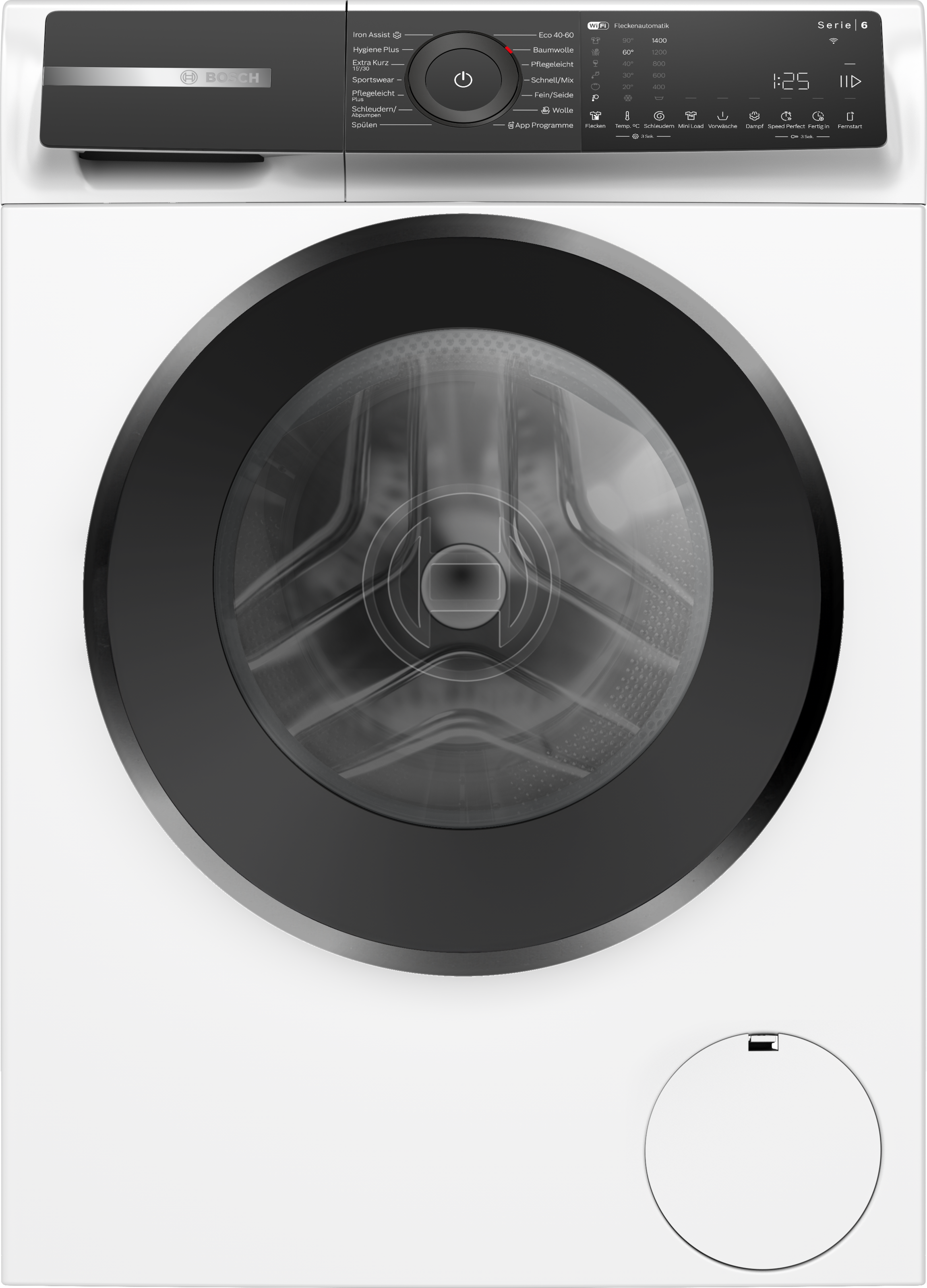 BOSCH Waschmaschine Serie 6 "WGH244M40" 9 kg 1300 U/min günstig online kaufen