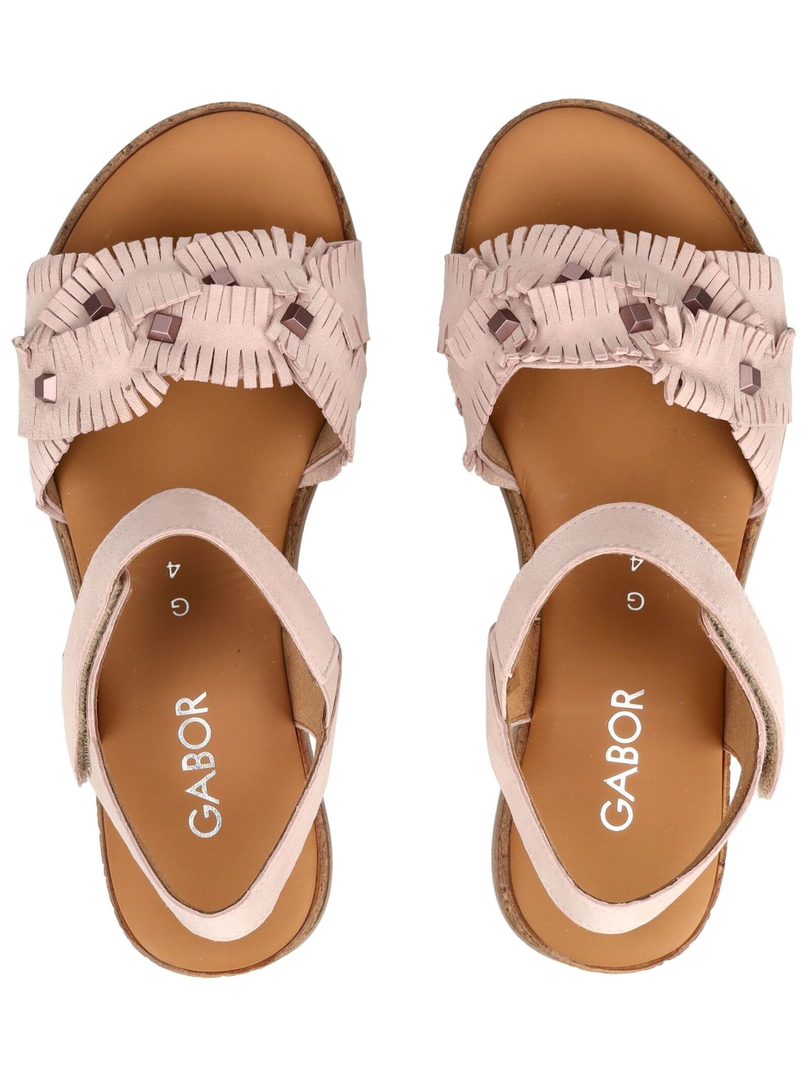 Gabor Comfort Riemchensandale »Gabor Comfort Sandalen Veloursleder«