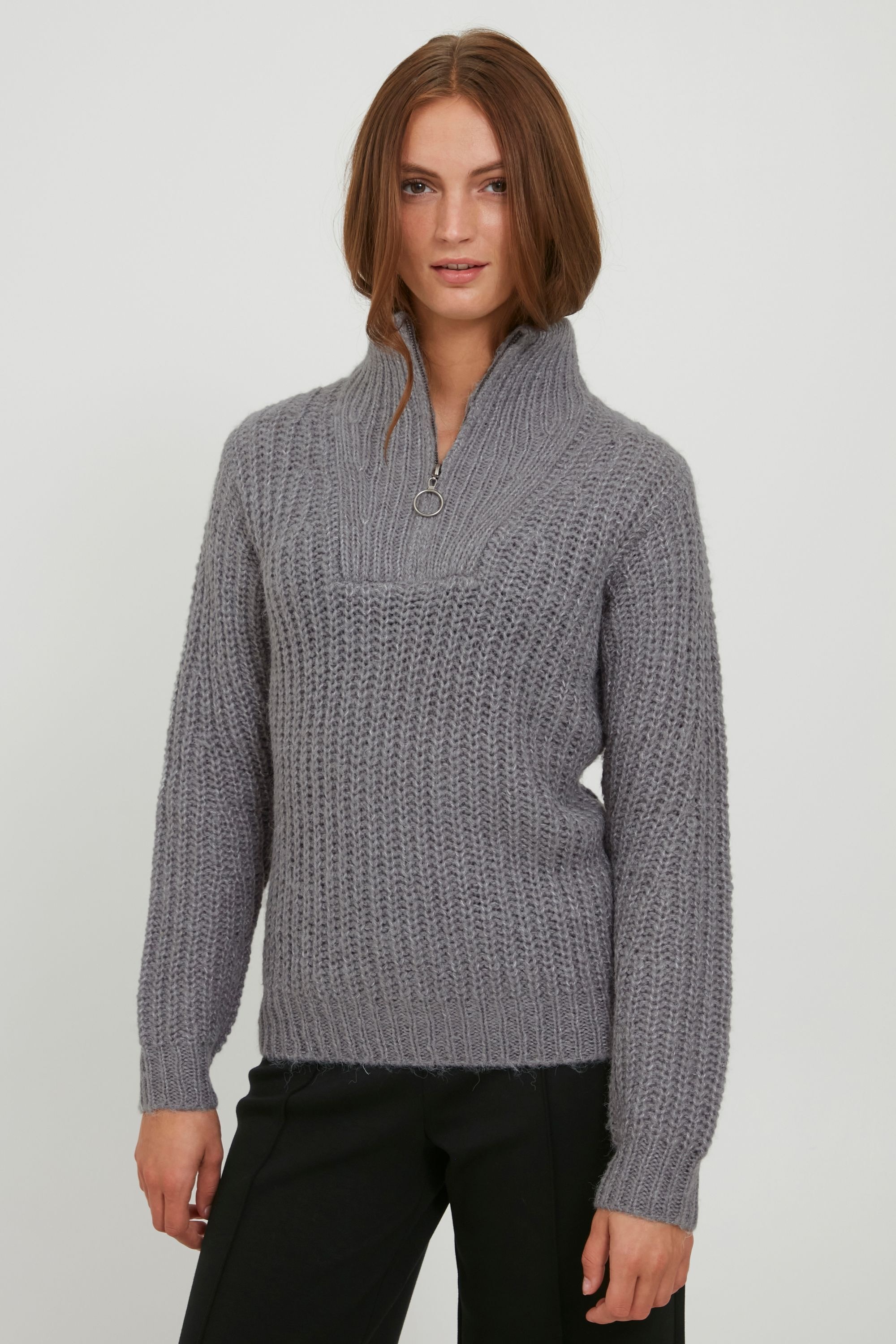 b.young Strickfleece-Pullover »Strickpullover BYMolin«