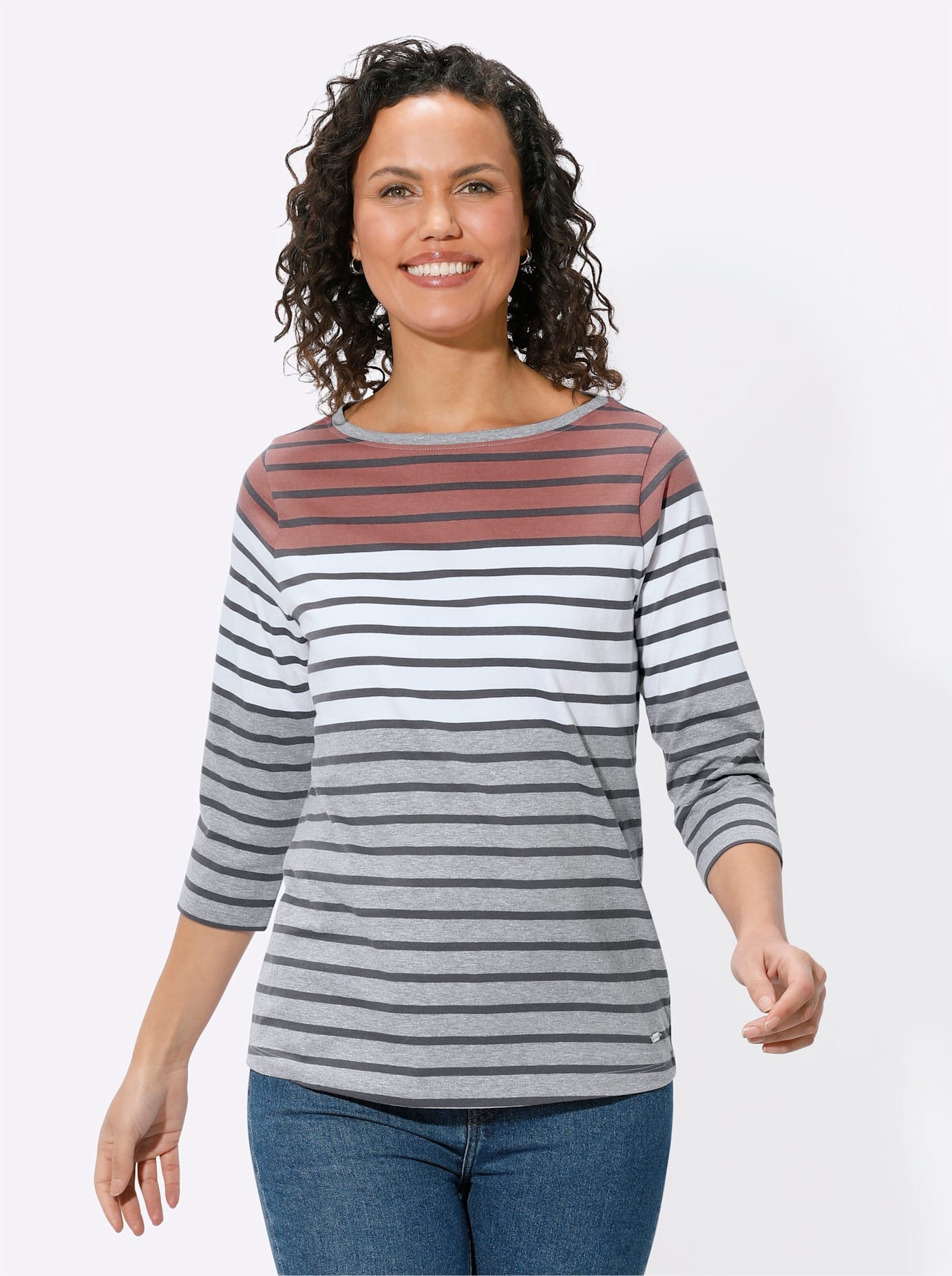 Casual Looks 3/4-Arm-Shirt "Shirt", 1 Stk. günstig online kaufen