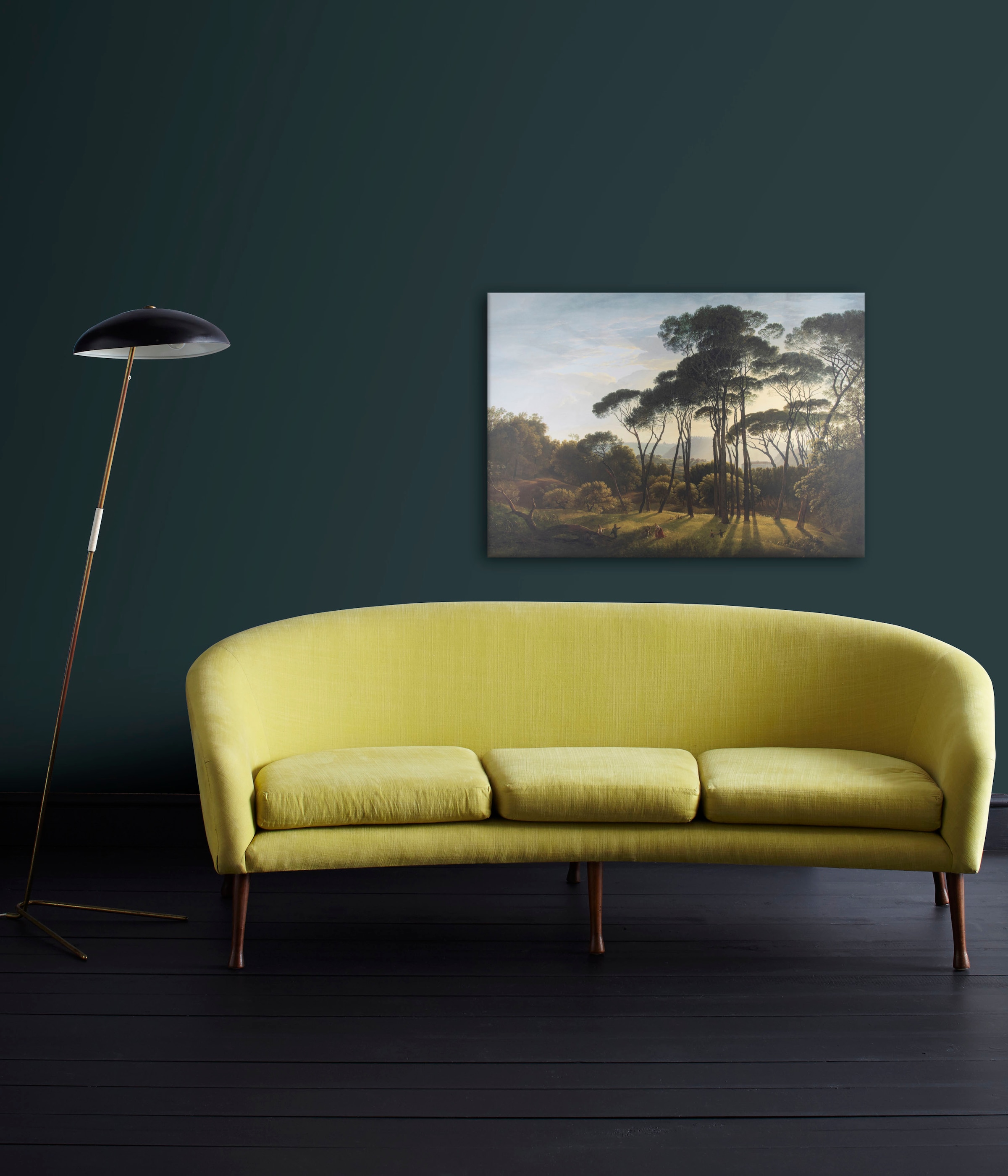 Art for the home Leinwandbild »Italienische Landschaft mit Pinien«, Blumen, Italienische  Landschaft mit Pinien, 70x100cm kaufen | BAUR | Poster