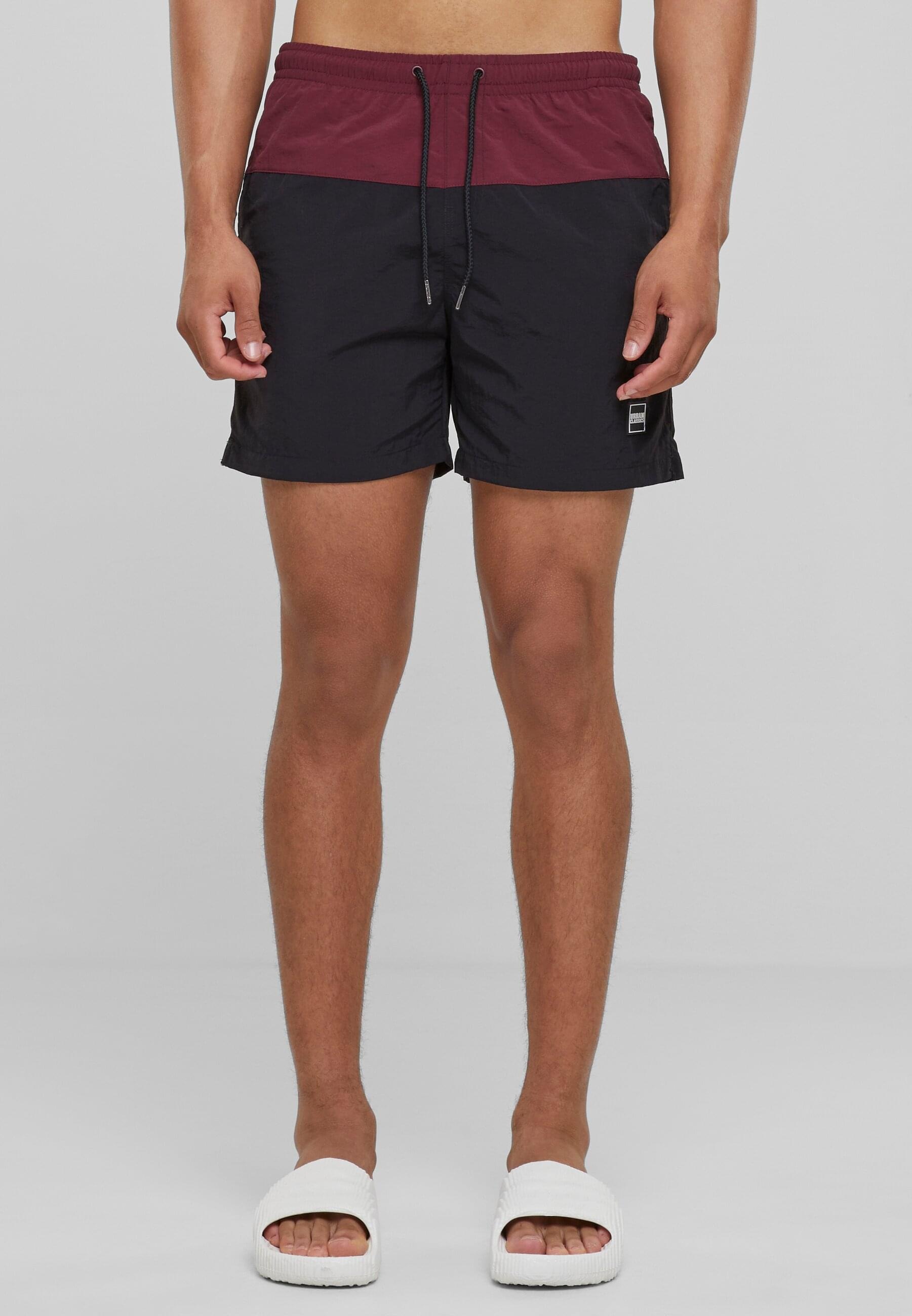 URBAN CLASSICS Badeshorts »Urban Classics Herren Block Swim Shorts«