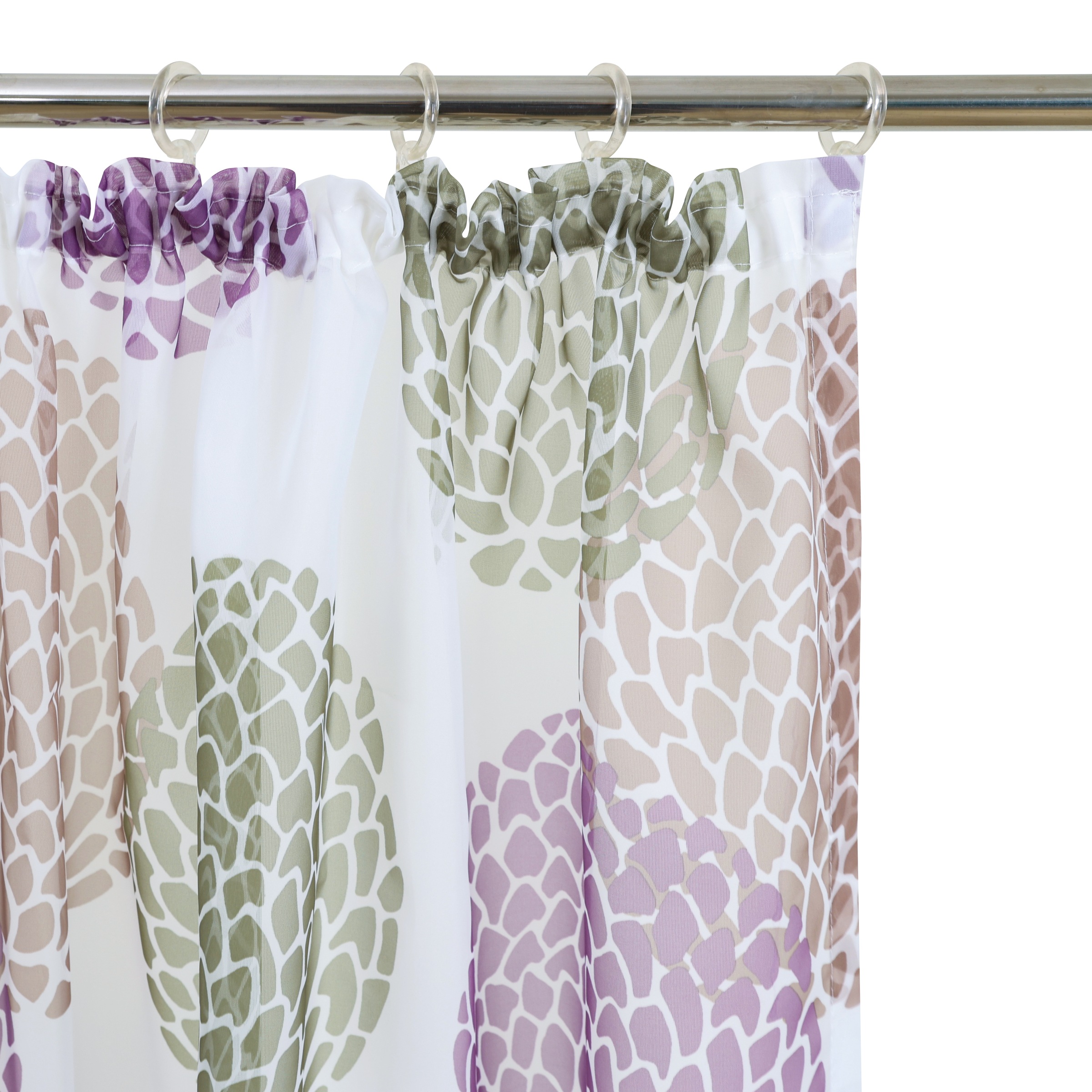 Thumbnail - my home Gardine "Belem" Kräuselband 1 Stk. tlg. 1 bzw. 2 Schals, Vorhang, Fertiggardine, Kreise