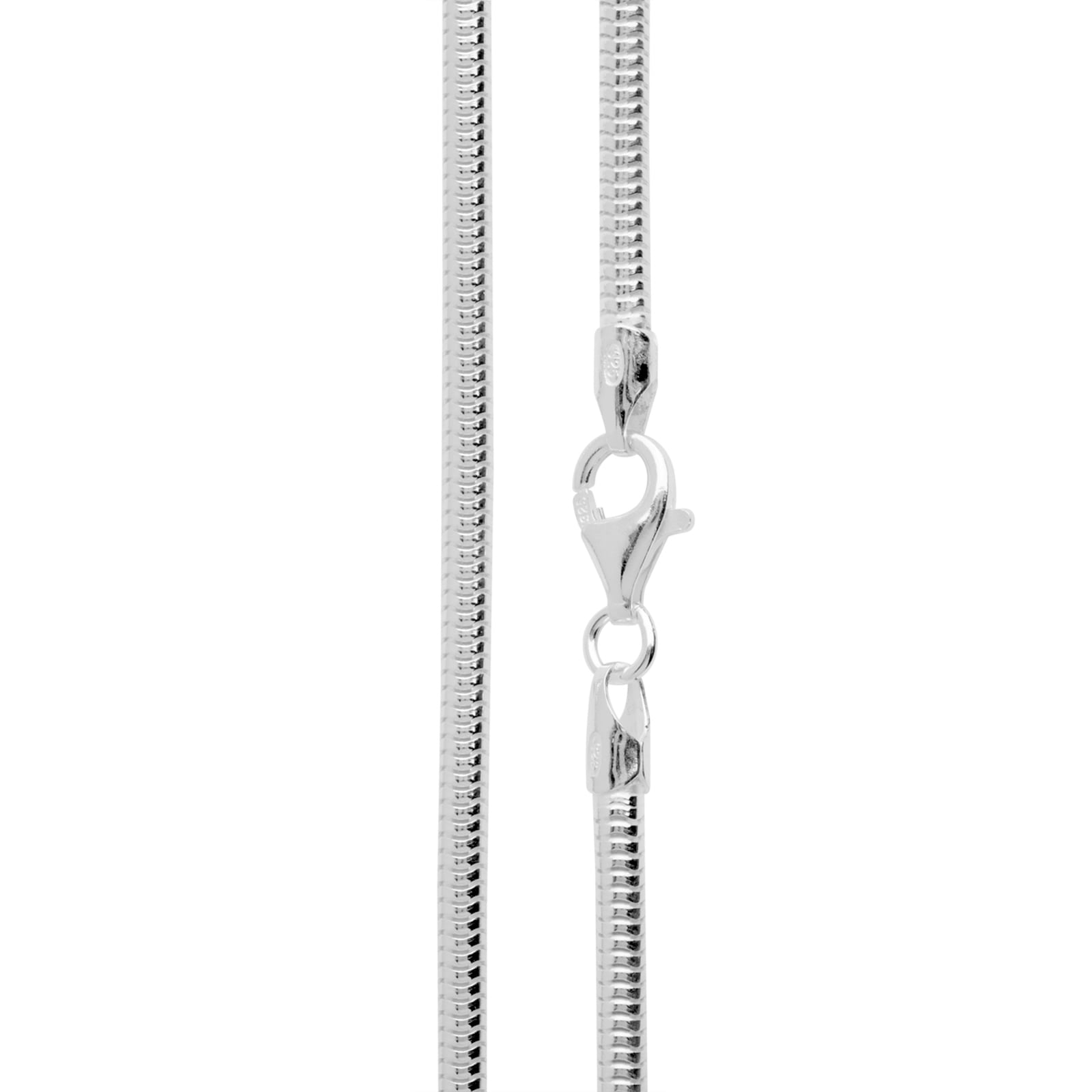 OSTSEE-SCHMUCK Silberkette »- Schlange 3,0 mm - Silber 925/000 -,«