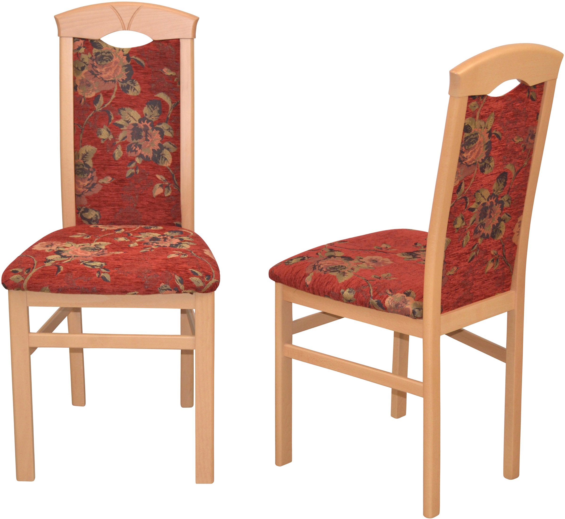 HOFMANN LIVING AND MORE Esszimmerstuhl, (Set), 2 St., Webstoff-Polyester