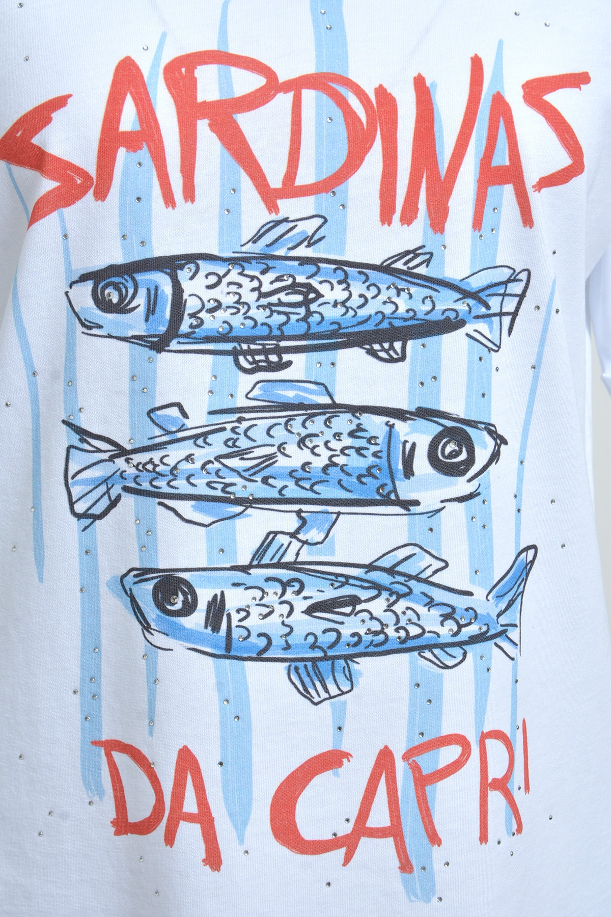 Milano Italy Rundhalsshirt aus Baumwolle