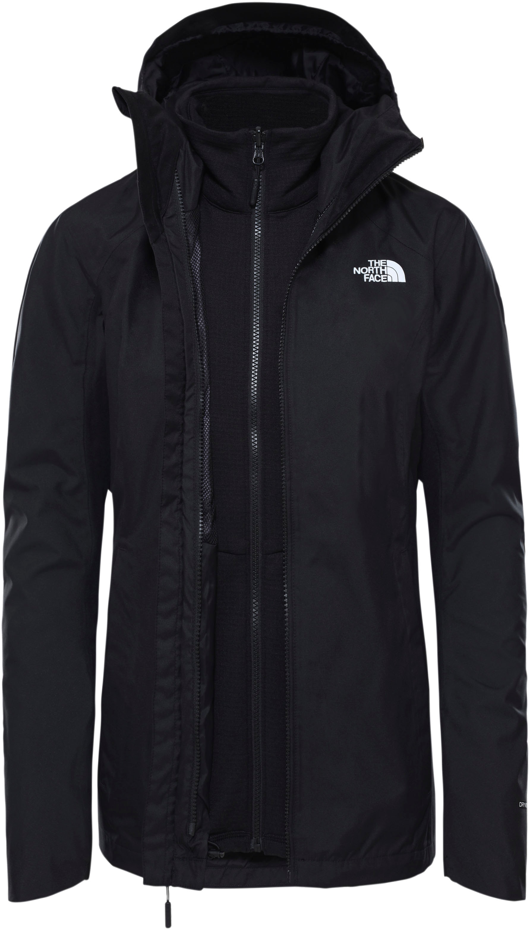 The North Face Funktionsjacke "W QUEST TRICLIMATE", (2 St.), mit Kapuze, Atmungsaktiv & Wasserdicht & Winddicht