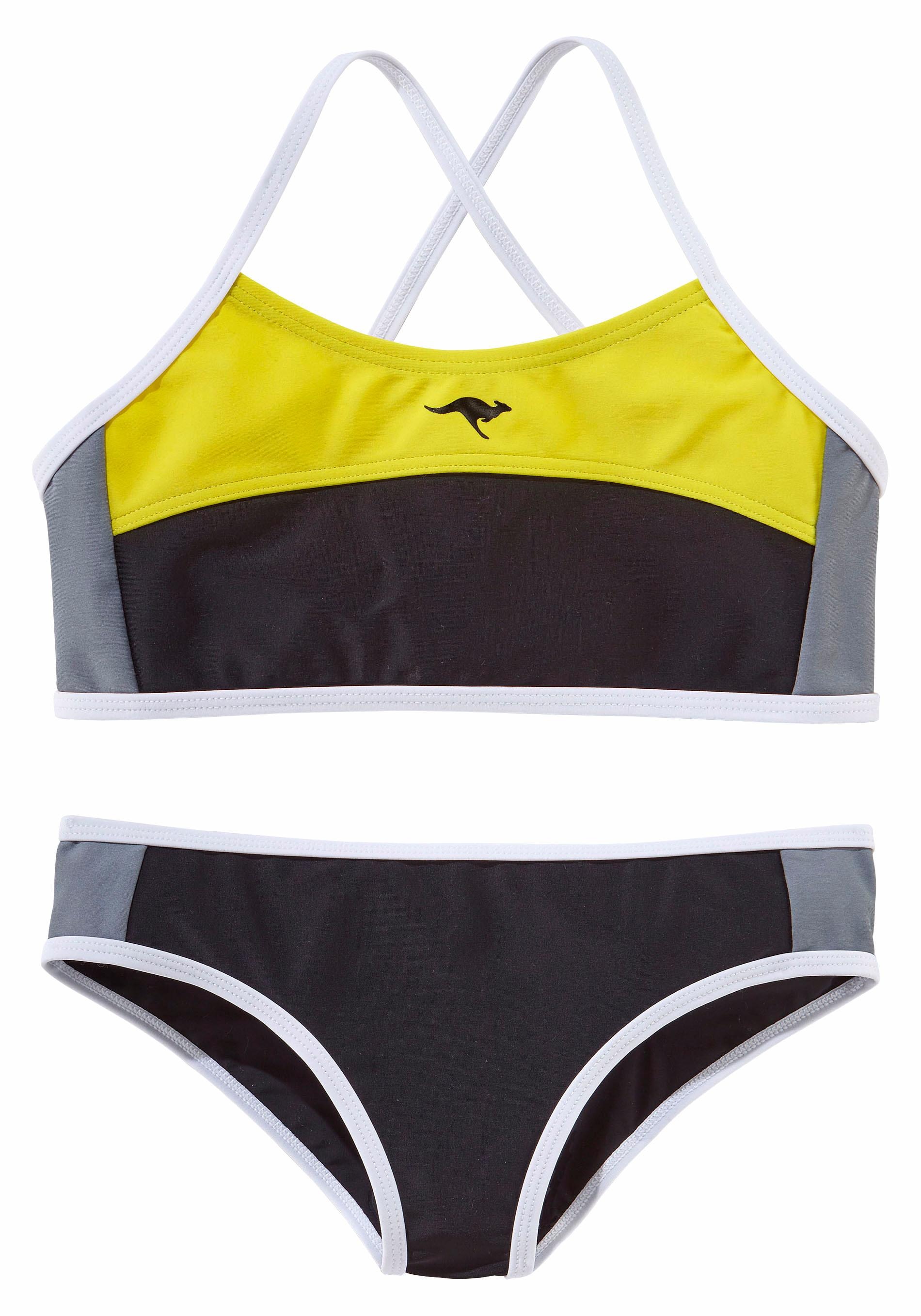 KangaROOS Bustier-Bikini, im sportlichen Look online kaufen | BAUR