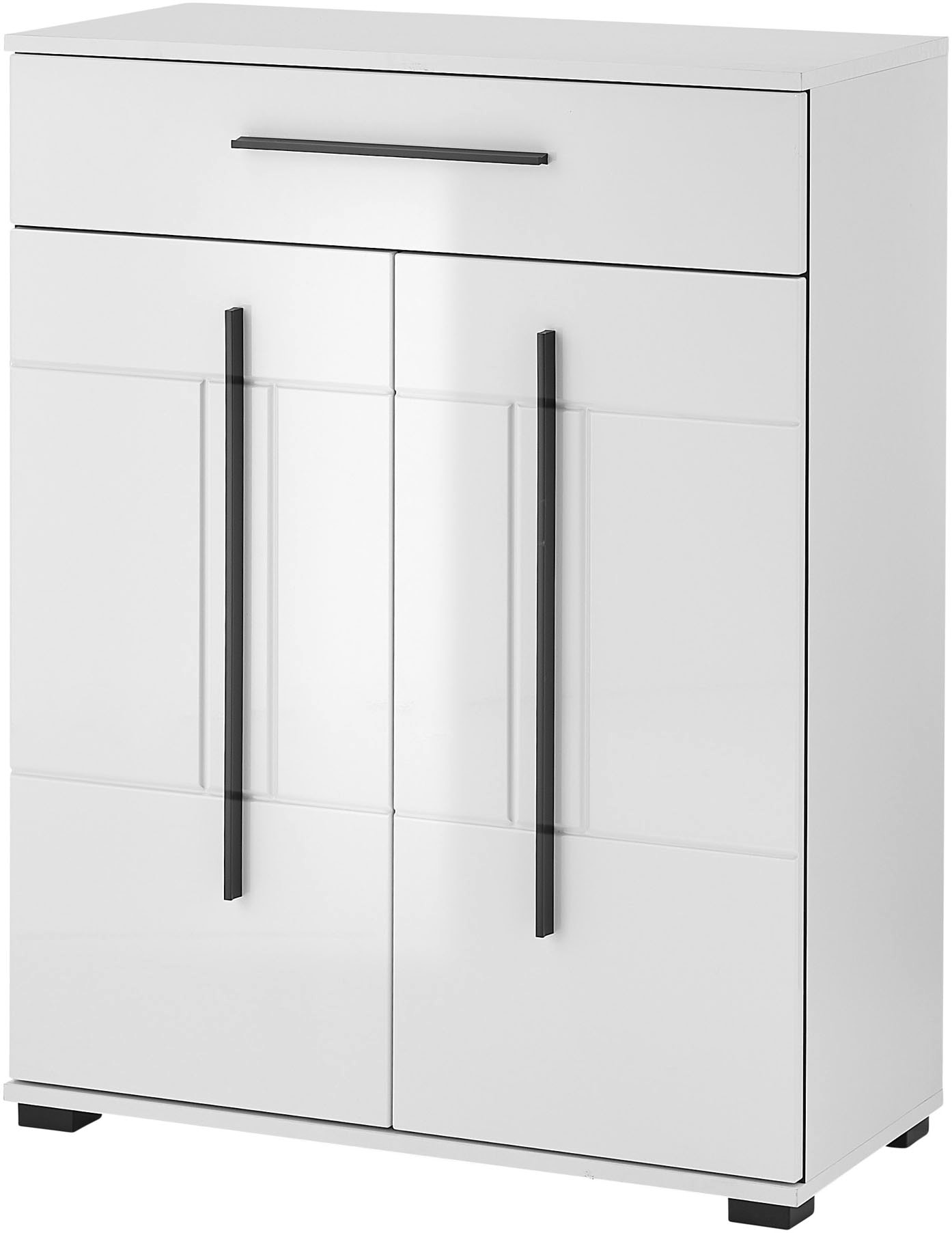 Home affaire Garderobenschrank "Cantara, Schrank in zwei Farben, modernes Sideboard, Kommode" vielseitig einsetzbar, ausreichend Stauraum, 80 cm breit