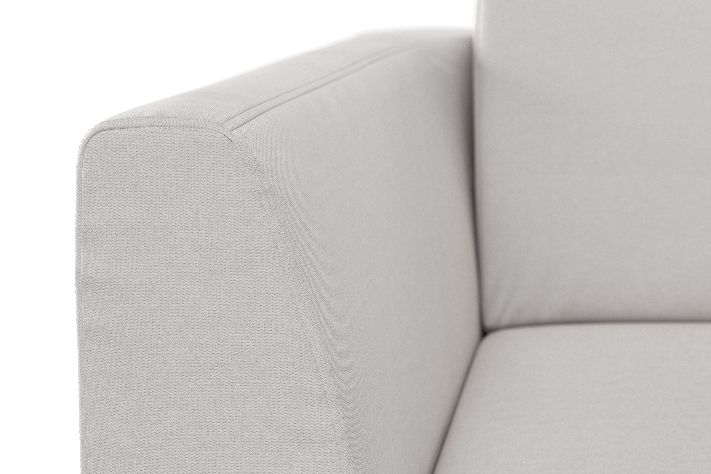 sit&more Ecksofa »Lindholm L-Form«, mit Sitztiefenverstellung und Federkern