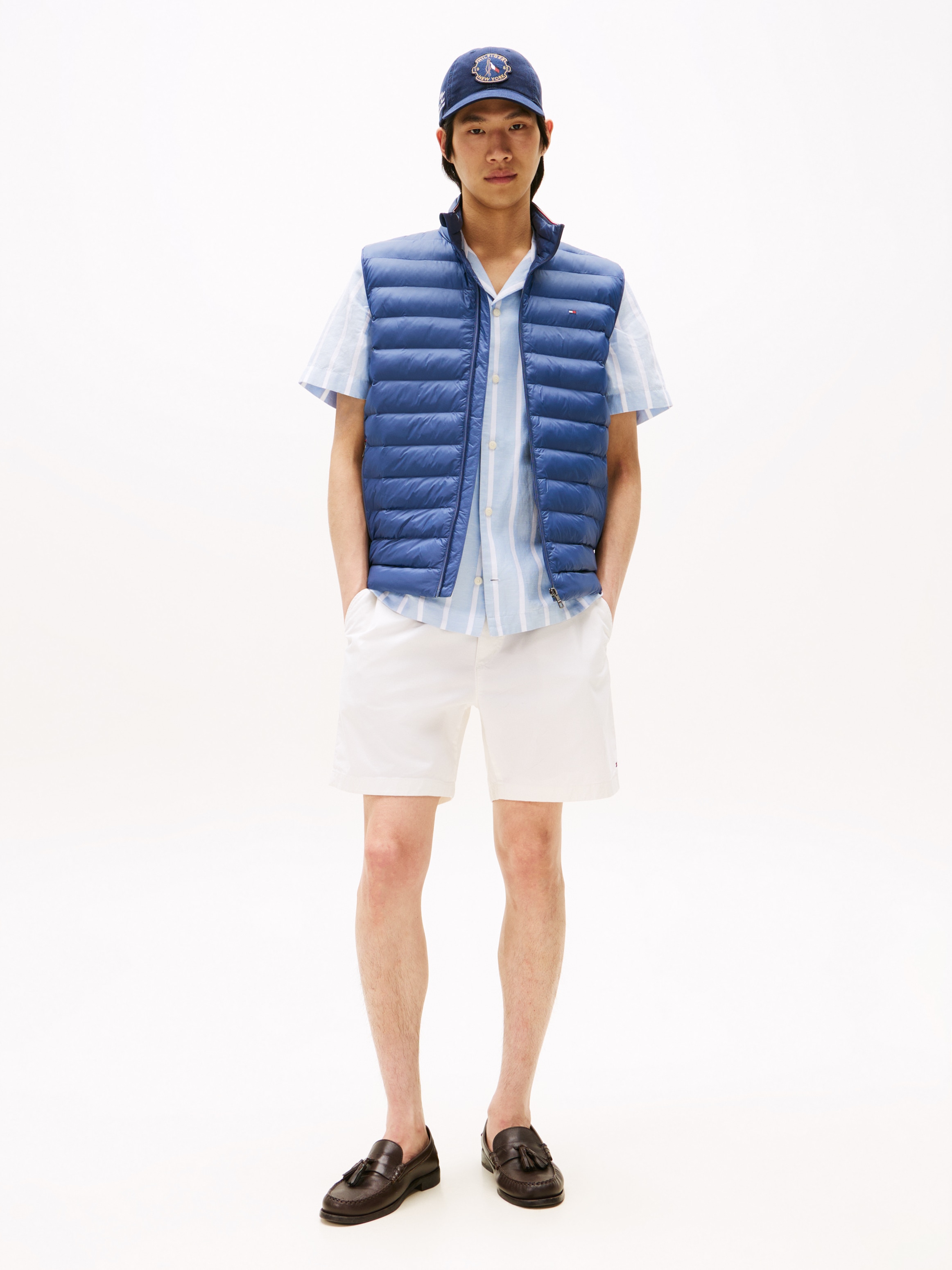 Tommy Hilfiger Steppweste »PACKABLE RECYCLED VEST«, mit Logostickerei