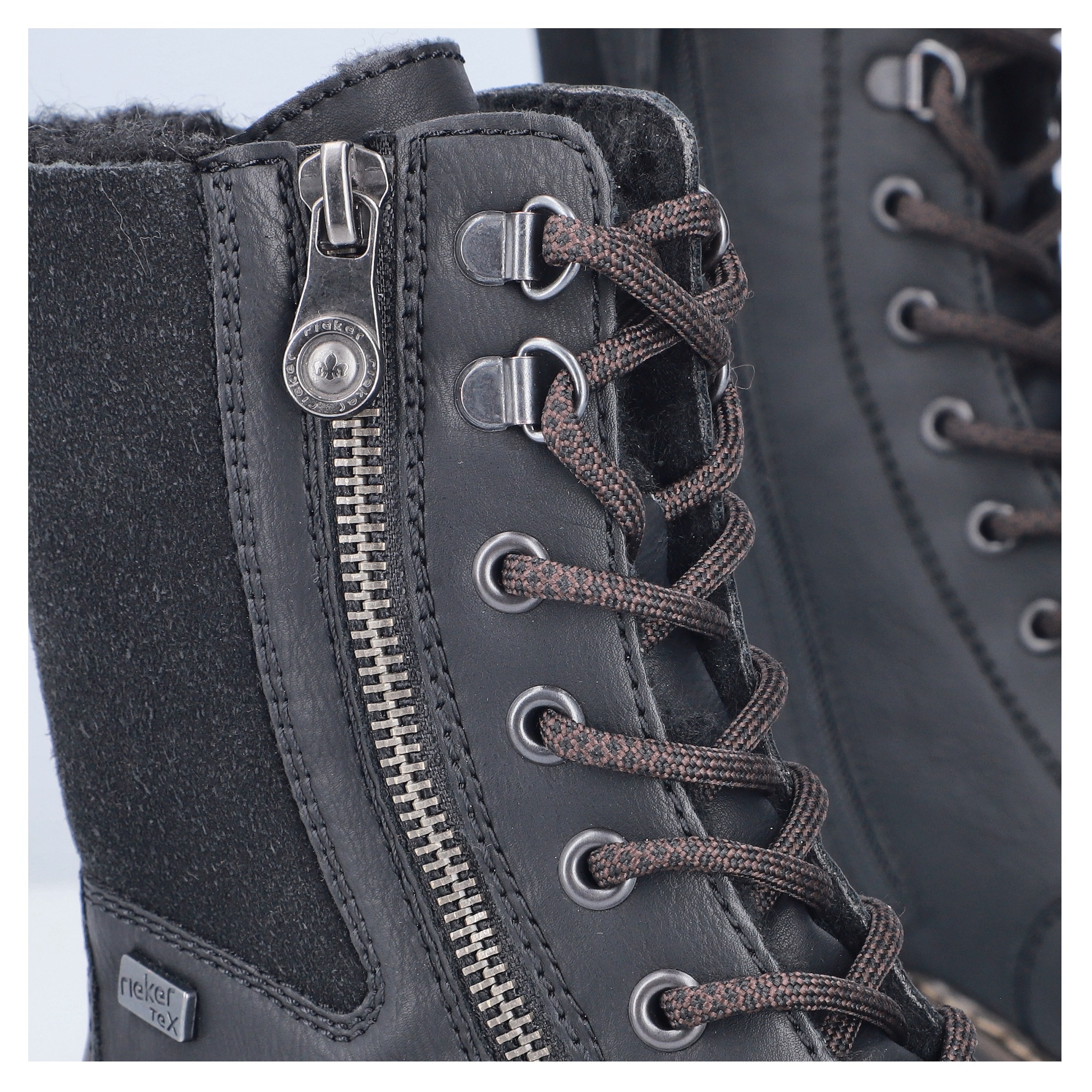 Rieker Winterstiefelette  Winterboots, Schnürboots mit wasserabweisender riekerTEX-Membran