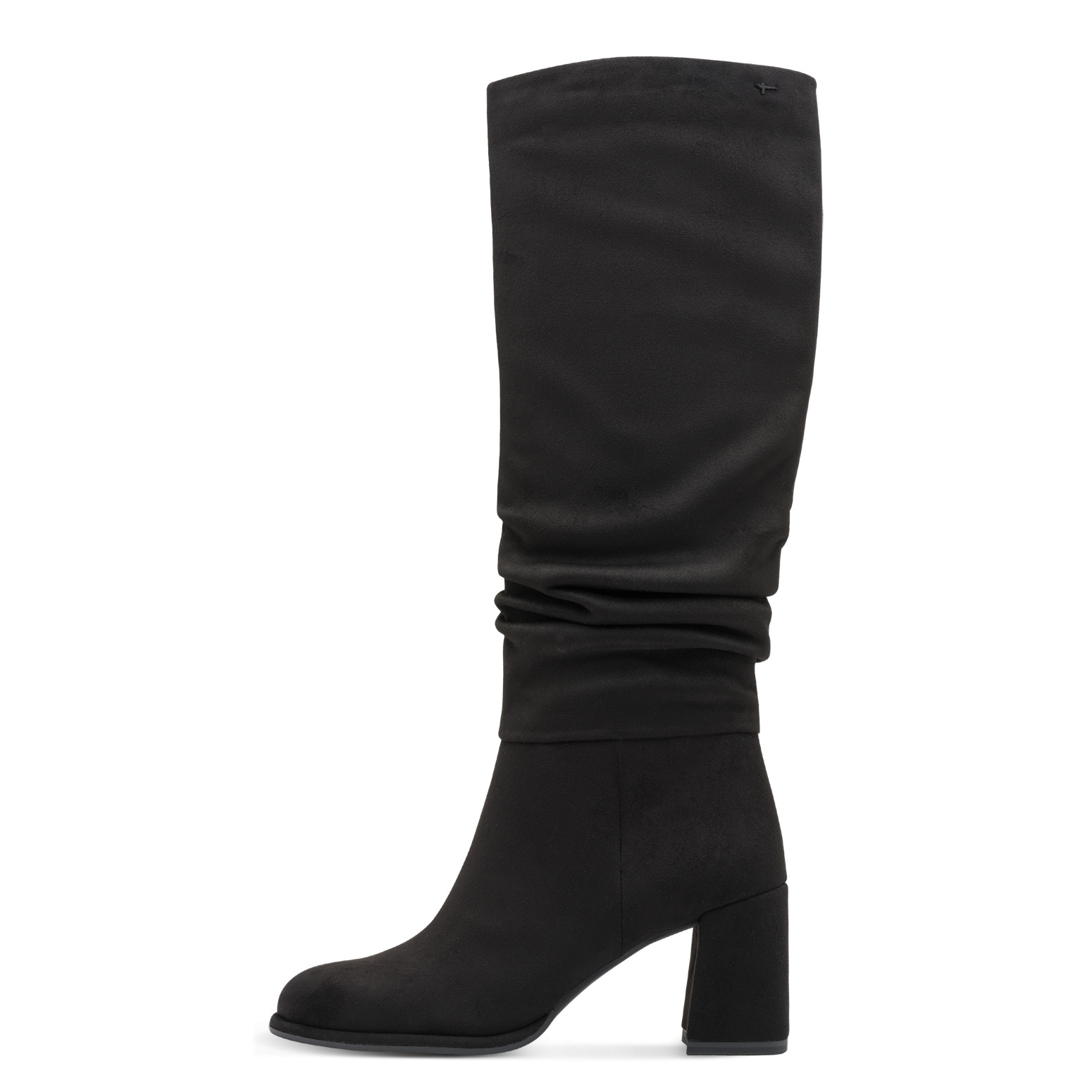 Tamaris Stiefel  , Blockabsatz, Langschaftstiefel in veganer Verarbeitung